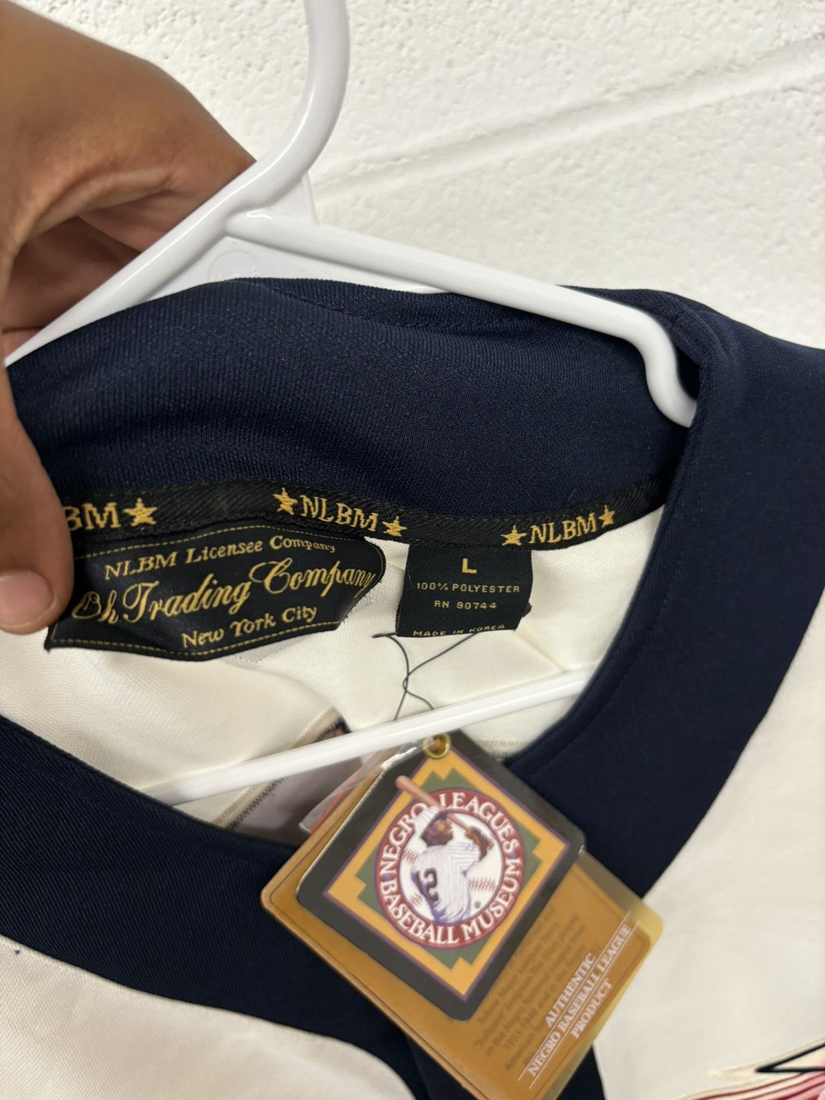 Authentic Negro Leagues × MLB × Vintage Vintage NLBM Philly Stars Negro League Baseball Jersey Size US L / EU 52-54 / 3 - 3 Thumbnail