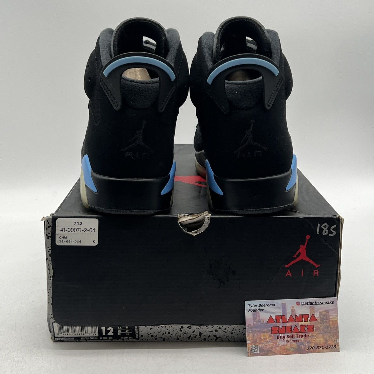 Jordan Brand Air Jordan 6 unc Size US 12 / EU 45 - 3 Thumbnail