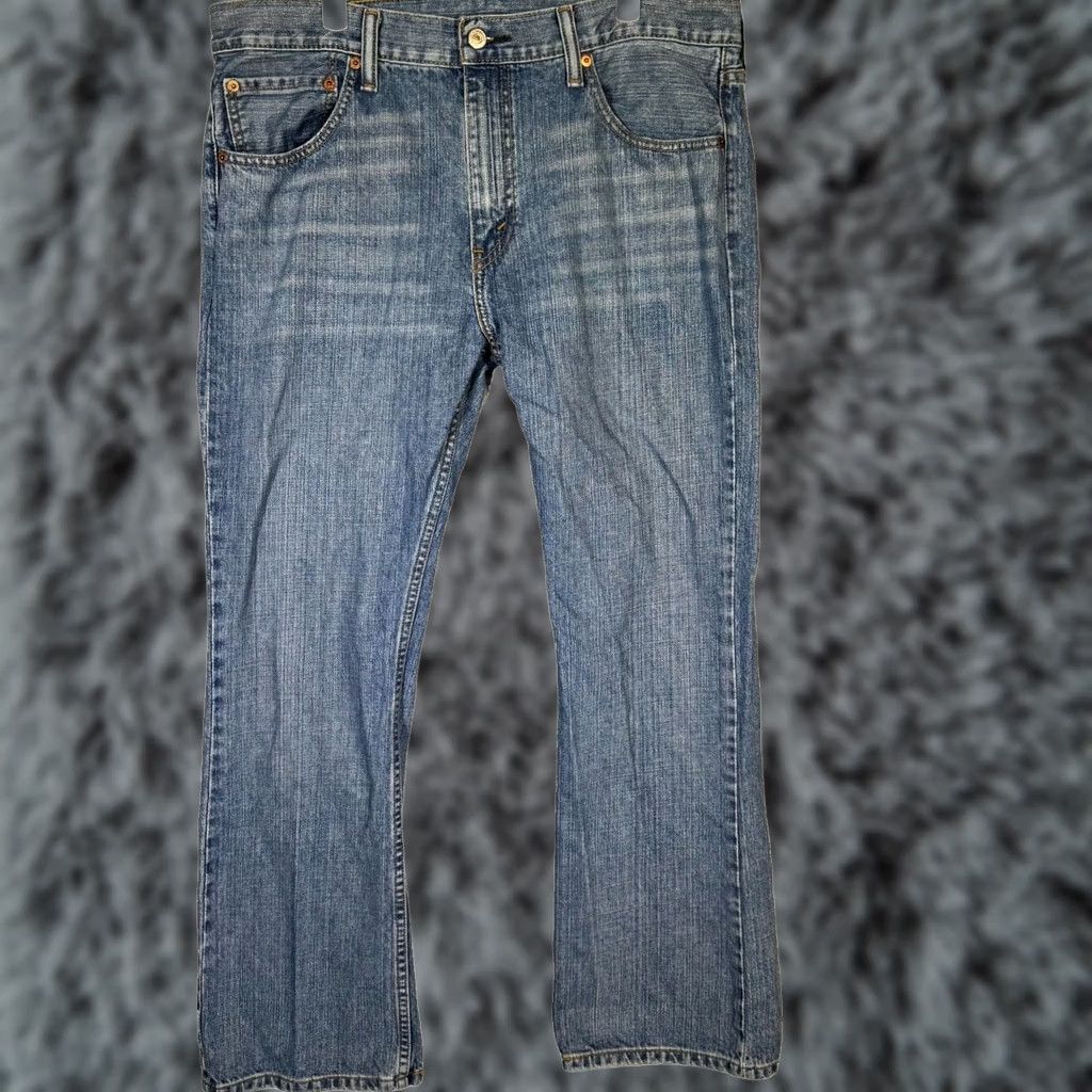 Levi's Levi’s 527 Jeans Bootcut Men’s 36x30 Blue Denim 100% Cotton Slim? Relaxed? Mid Rise Vintage: No Size US 36 / EU 52 - 1 Thumbnail