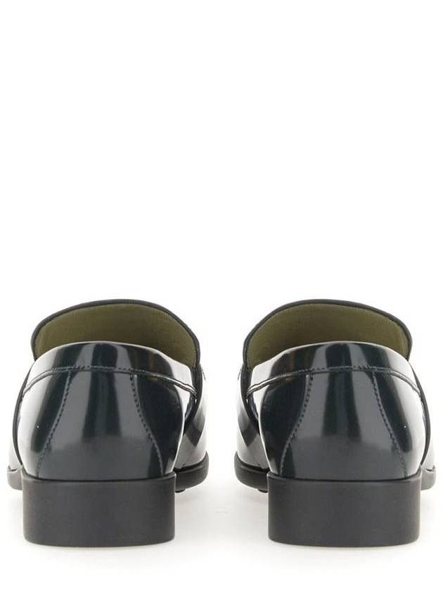 Bottega Veneta o1n1vont0925 Leather Loafers in Dark Green Size US 8 / IT 38 - 3 Thumbnail