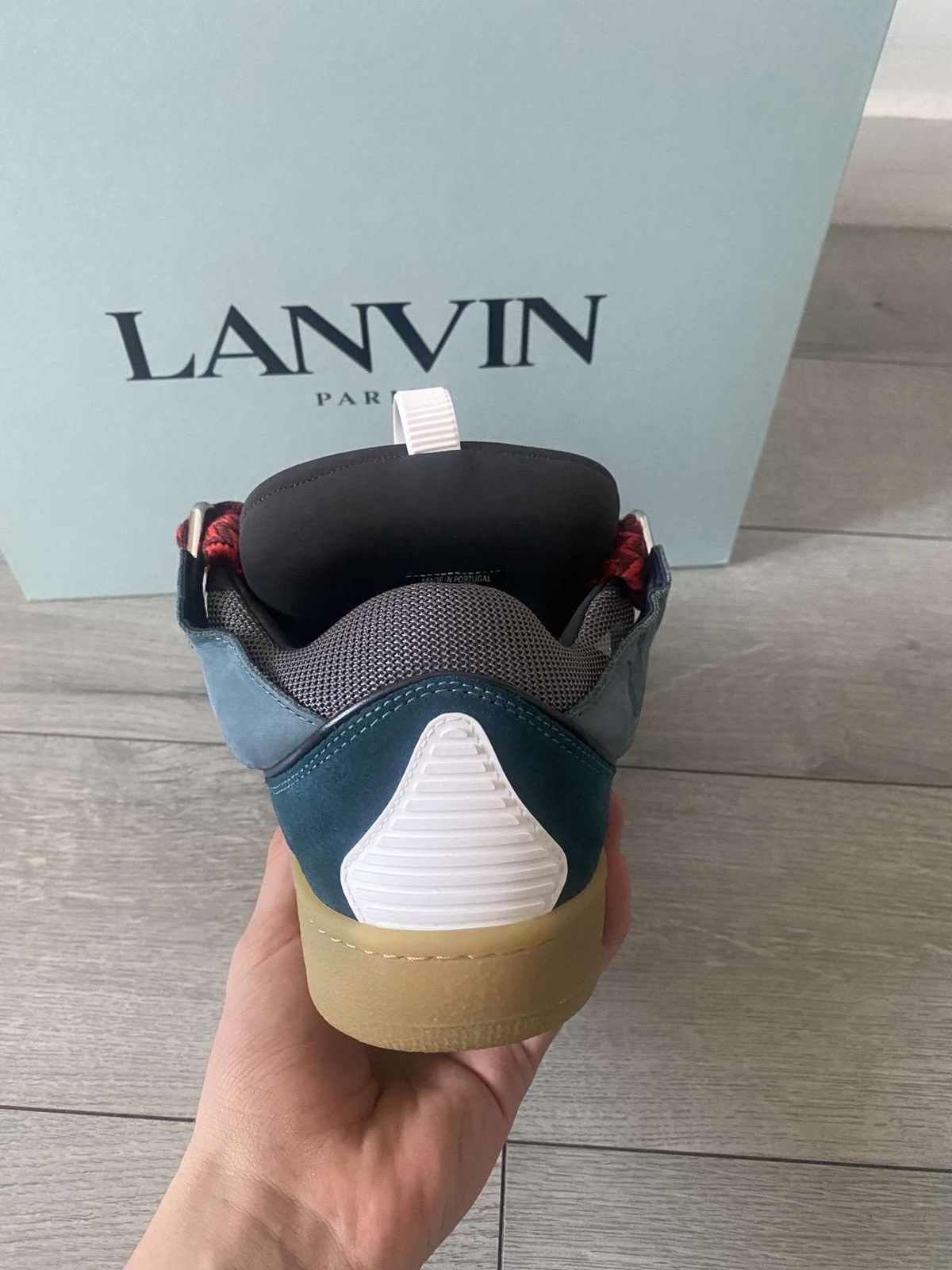 Lanvin Lanvin Curb Sneaker Blue Size US 7.5 / EU 40-41 - 11 Thumbnail