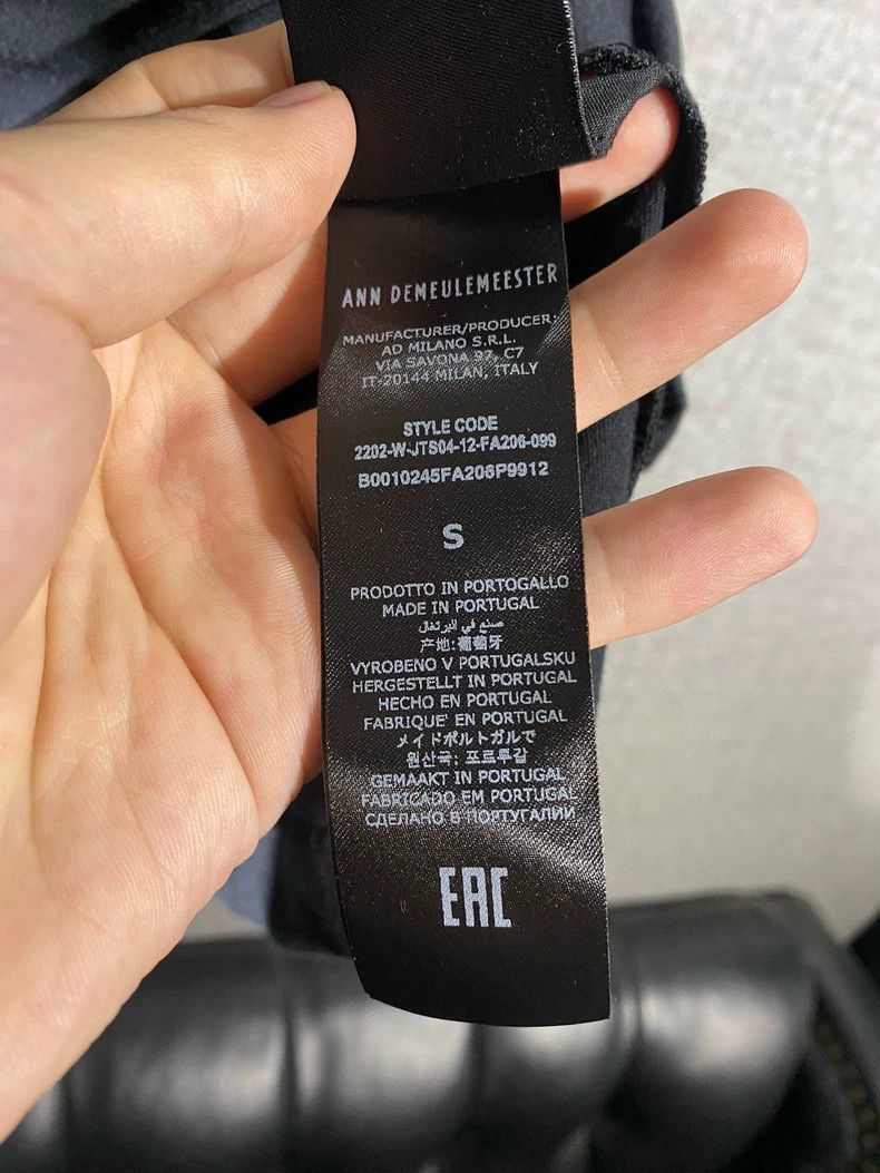 Ann Demeulemeester ann demeulemeester T-shirt Size US S / EU 44-46 / 1 - 8 Thumbnail