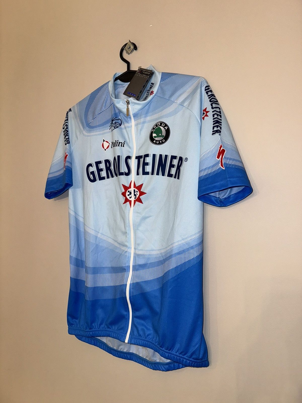 Bicycle Nalini bicycle jersey vintage new with tags made in Italy Size US L / EU 52-54 / 3 - 2 Thumbnail