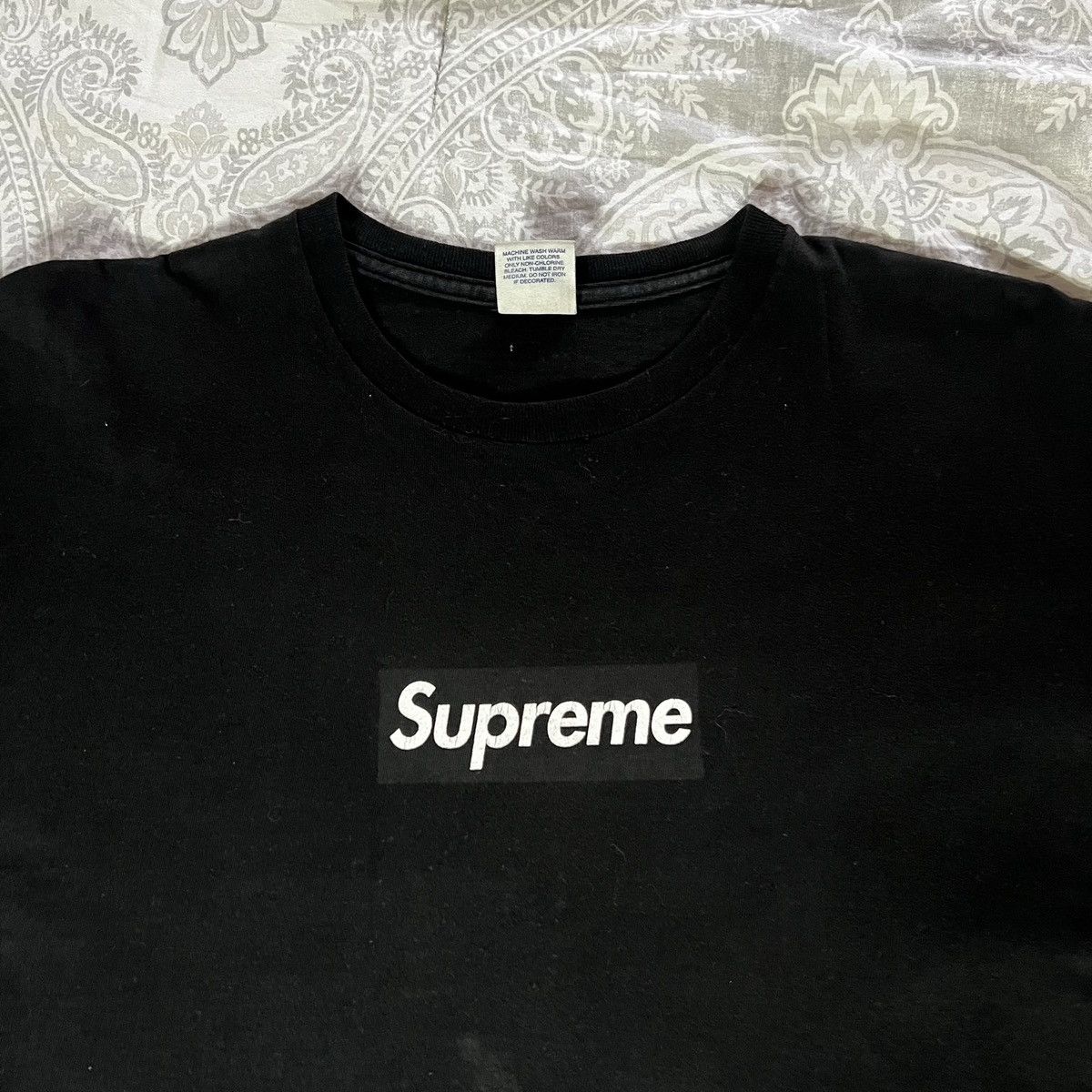 Supreme Black Box Logo Tee | Grailed