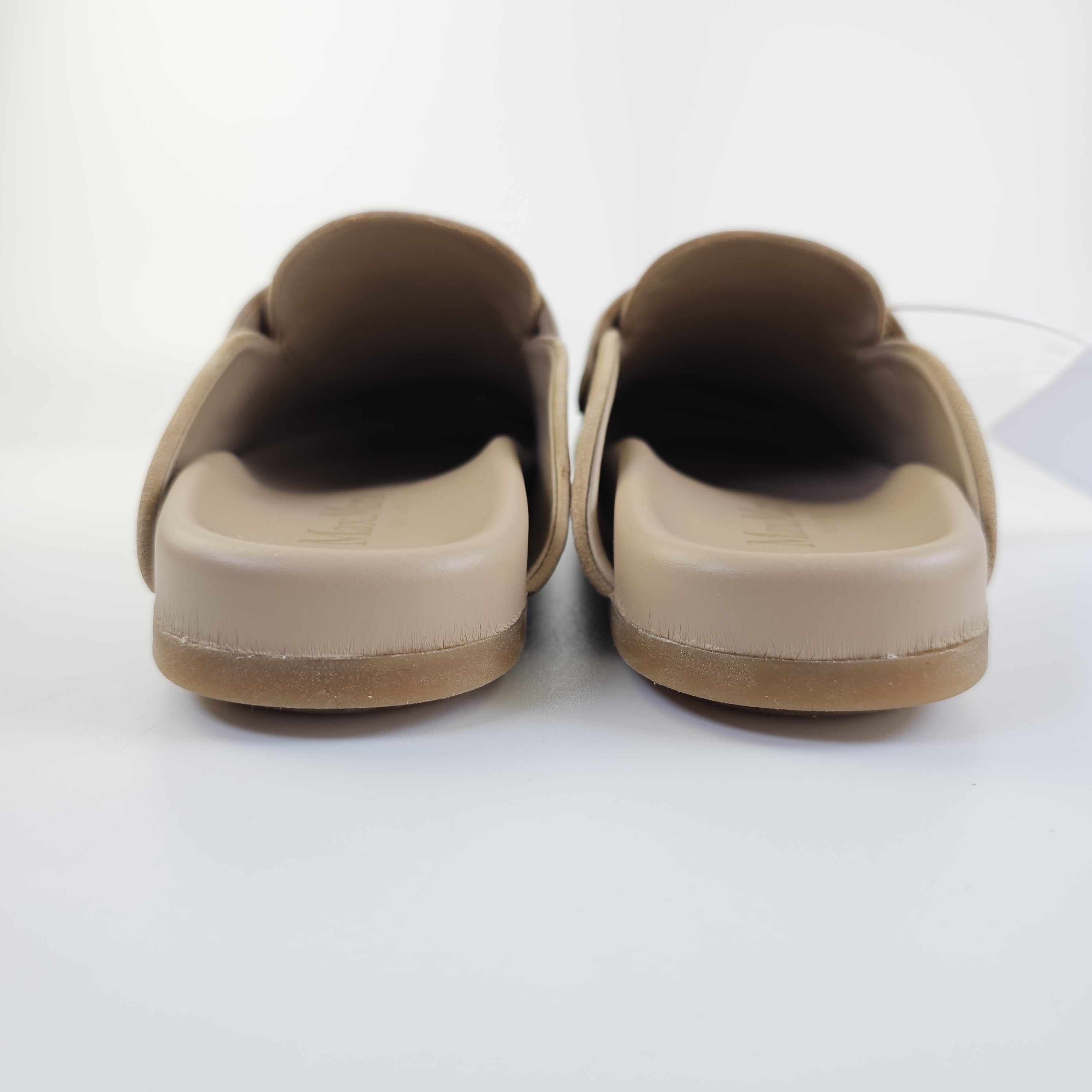 Max Mara Max Mara Beige Suede Manly Mules New FW24 Size US 9 / IT 39 - 8 Thumbnail