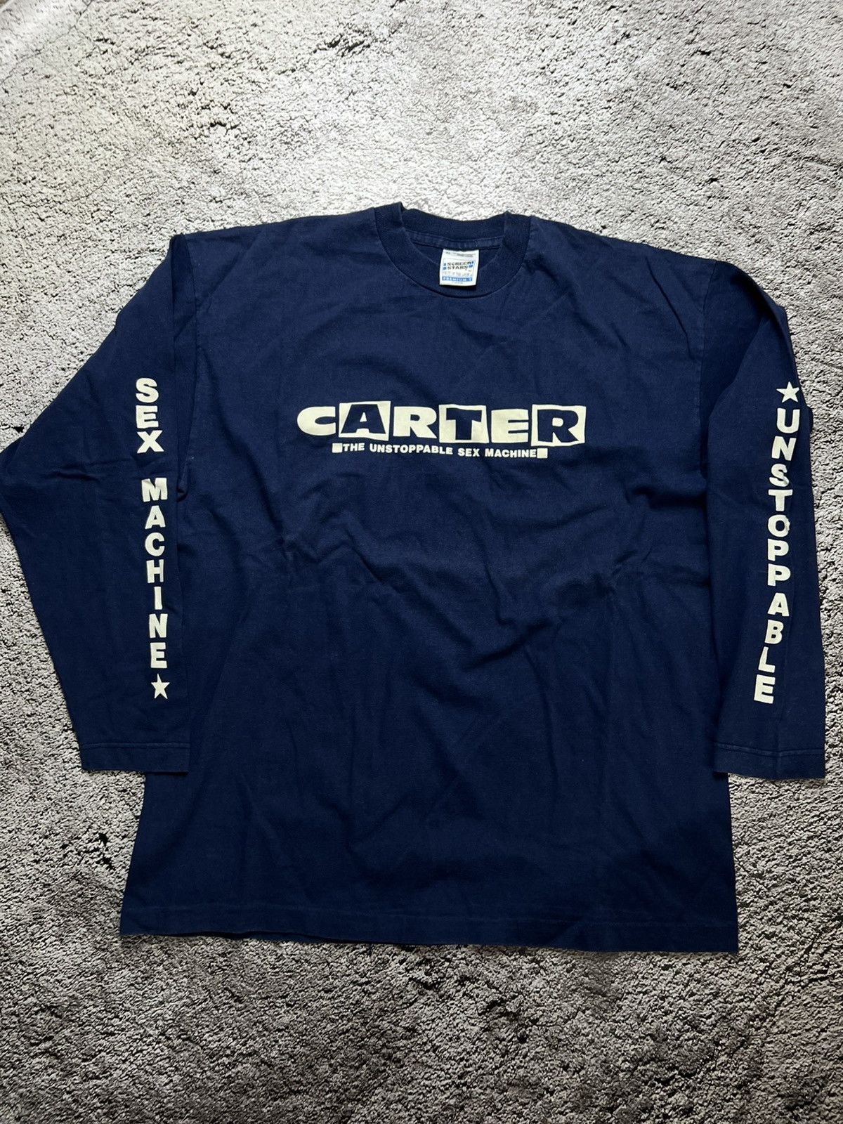 90’s Carter unstoppable sex machine screen stars longsleeve