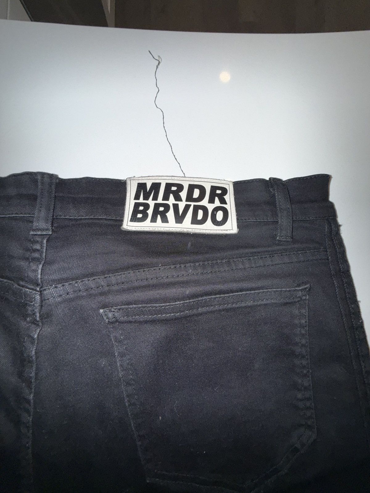 Ev Bravado “Do you think i’m crazy” MRDR BRVDO Size US 34 / EU 50 - 3 Thumbnail