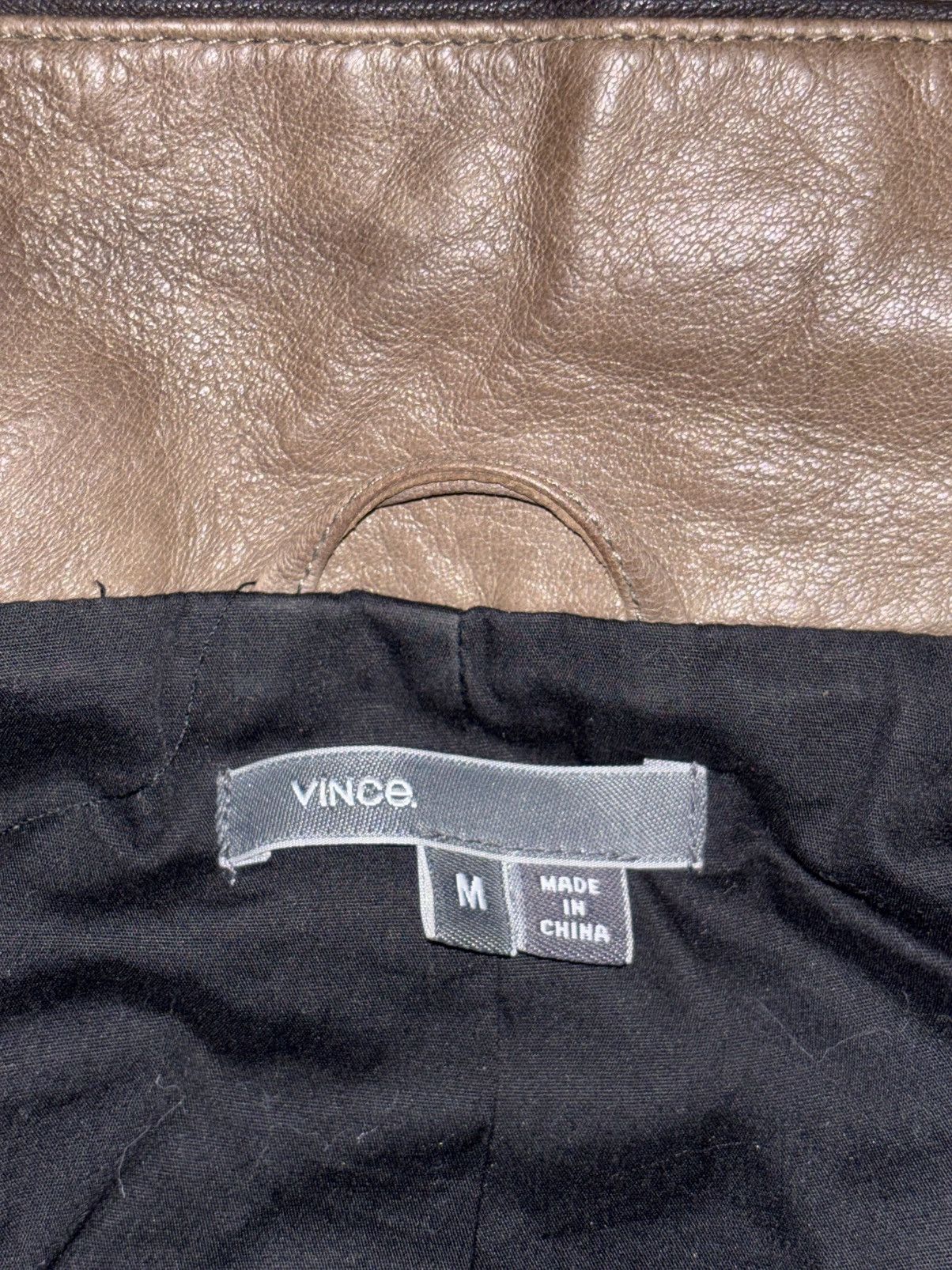 Vince Vince Lambskin Leather Crossbody Jacket Size M / US 6-8 / IT 42-44 - 4 Thumbnail