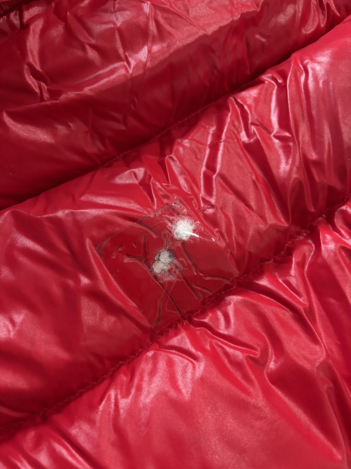 Moncler Red Maya Giubbotto Puffer Jacket Size US XL / EU 56 / 4 - 4 Thumbnail