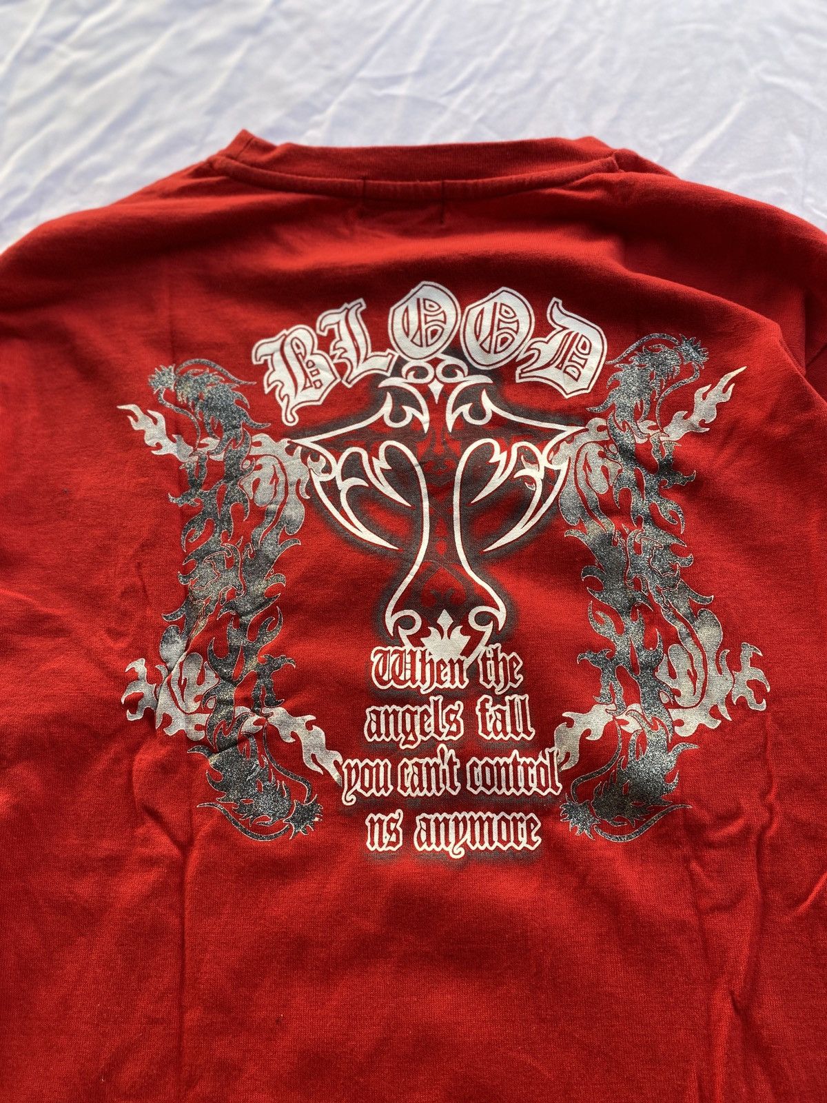 Hysteric Glamour Japanese ThirdWave Cross Poem Seditionaries Long Sleeve Size US M / EU 48-50 / 2 - 3 Thumbnail