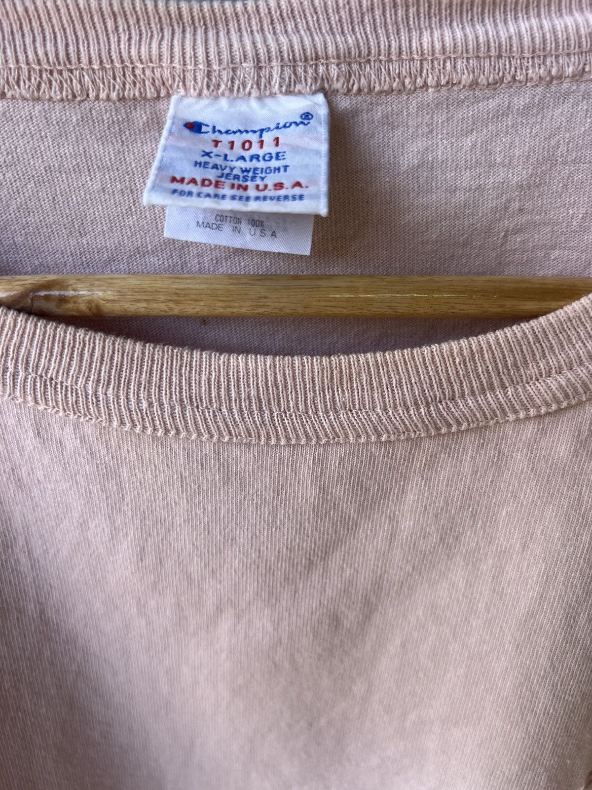 Champion Vintage crewneck pocket tees Size US XL / EU 56 / 4 - 3 Thumbnail