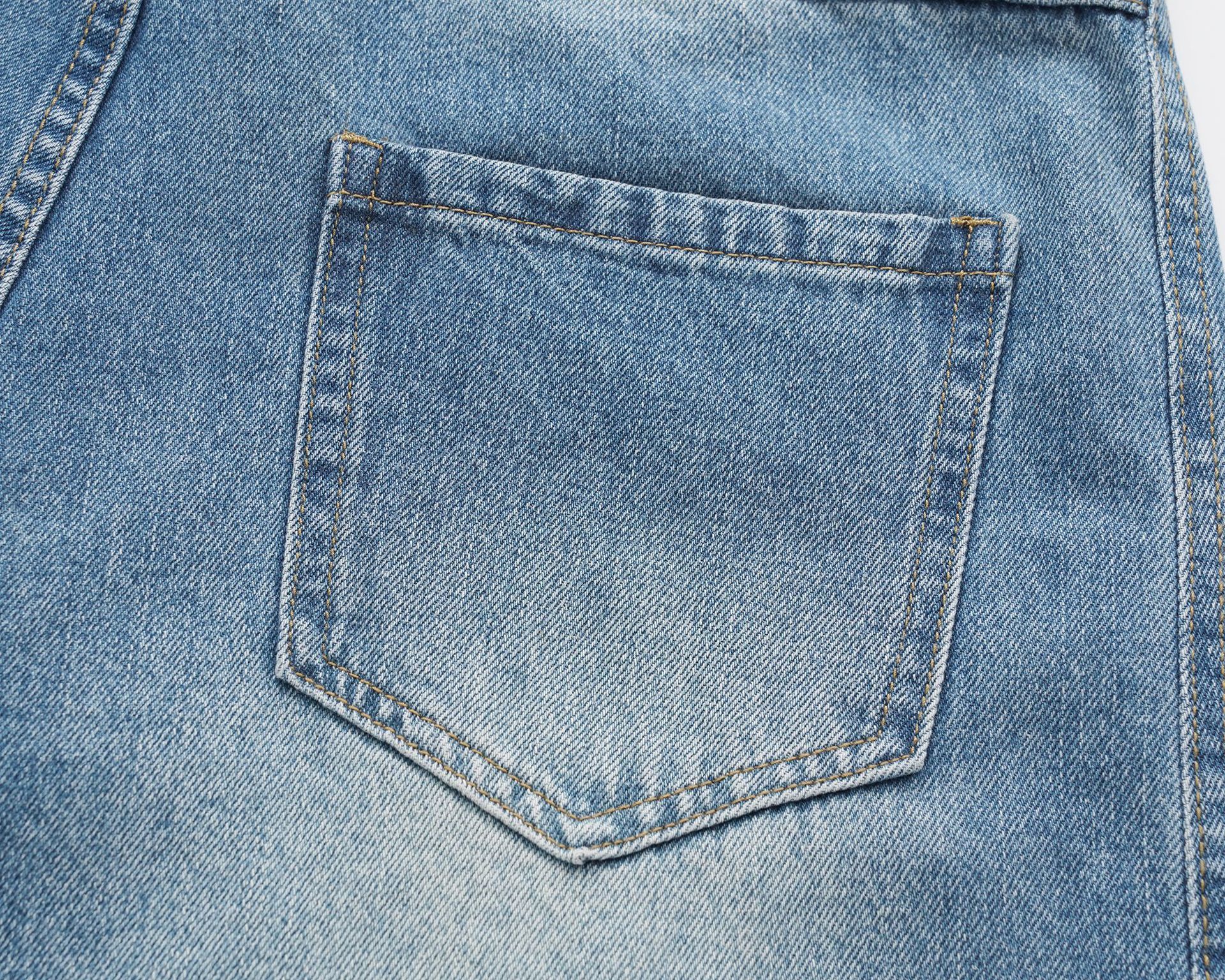 Vintage American high street washed loose wide-leg scimitar jeans Size US 32 / EU 48 - 4 Thumbnail