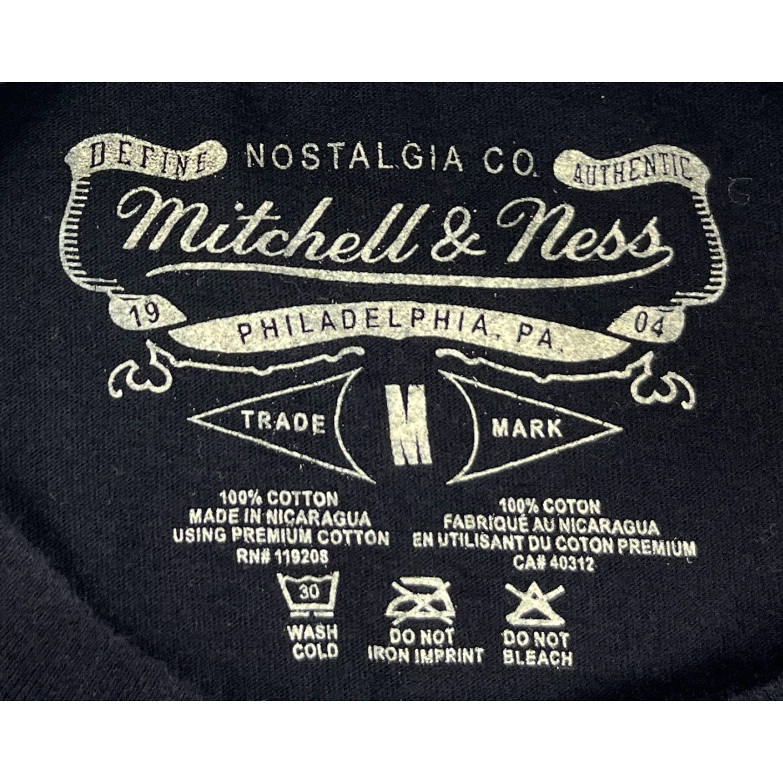 Mitchell & Ness Mitchell & Ness Hardwood Classics Men's Dennis Rodman T-Shirt Sz M Black 90s Sports Cotton Shirt Mens M Size US M / EU 48-50 / 2 - 5 Thumbnail