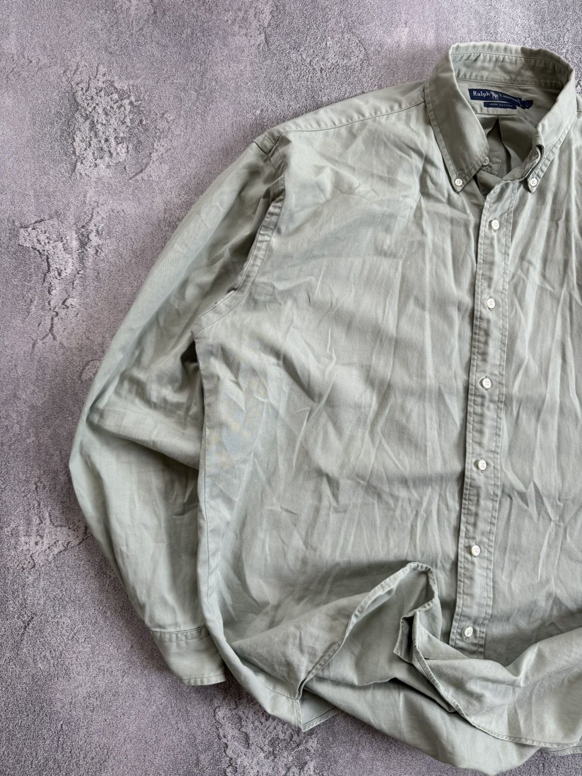 Polo Ralph Lauren × Vintage Polo Ralph Lauren XL button up vintage heavy shirt dress Size US XL / EU 56 / 4 - 2 Thumbnail