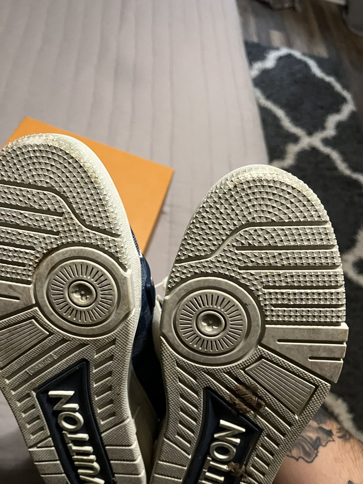 Louis Vuitton Louis Vuitton Denim Trainers Size US 10 / EU 43 - 4 Thumbnail