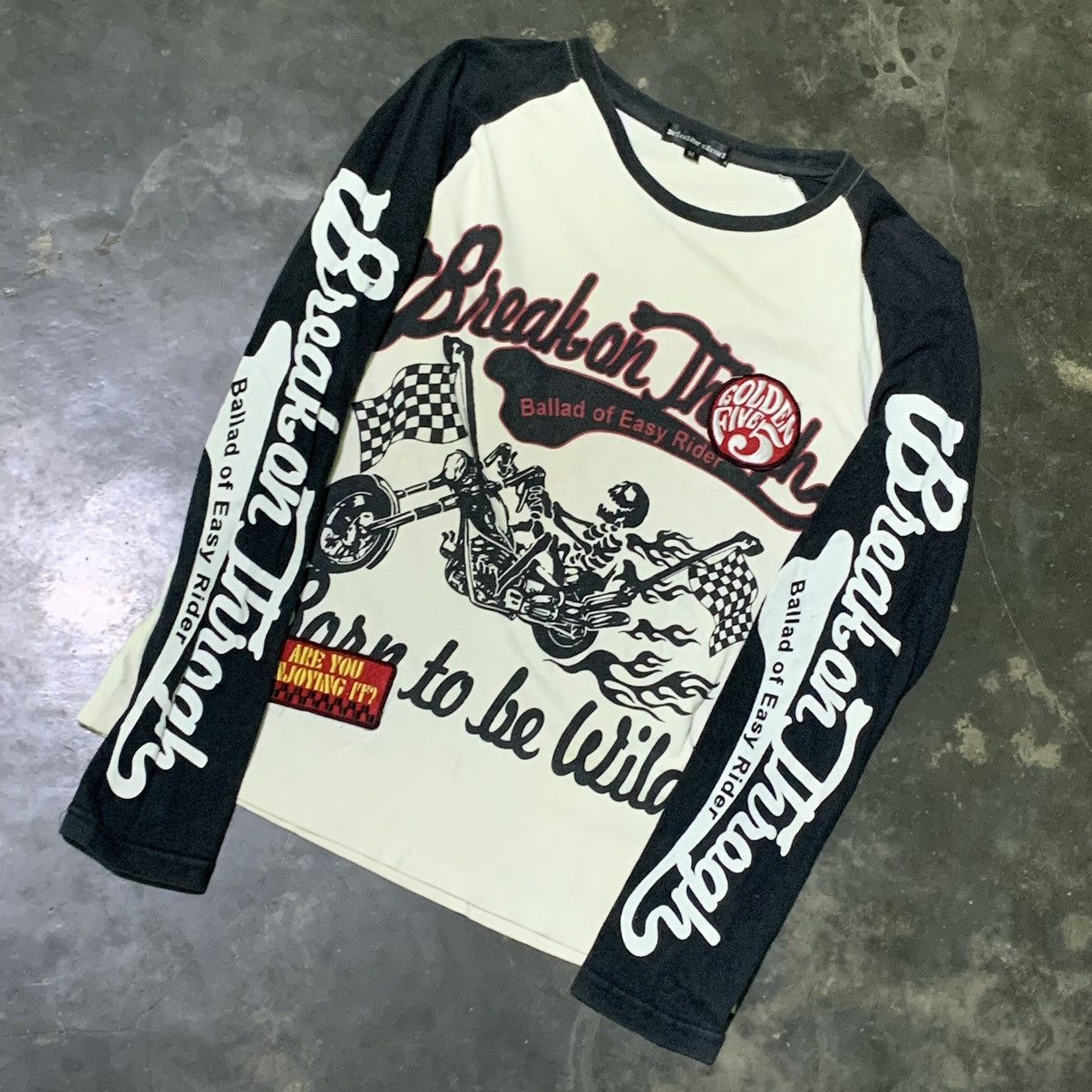 Japanese Brand Y2k Detective struct punk style longsleve Size US M / EU 48-50 / 2 - 4 Thumbnail