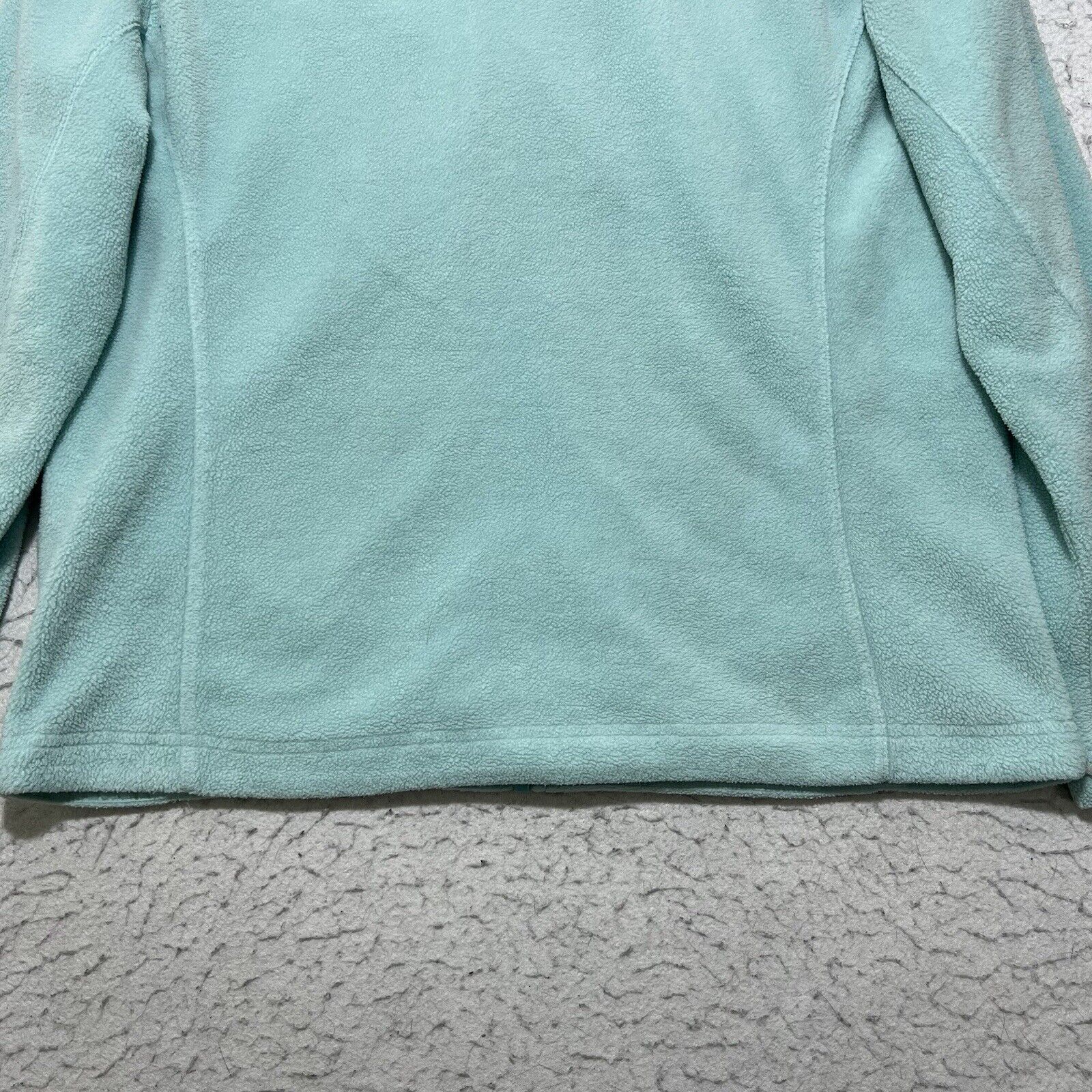 Columbia Columbia Full Zip Fleece Mock Neck Light Blue Sweatshirt Size L / US 10 / IT 46 - 12 Thumbnail