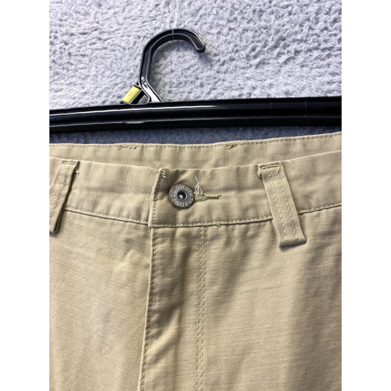 CO Duluth Trading CO Pants Mens Slim Khaki Twill 40x32 Size US 40 / EU 56 - 2 Thumbnail