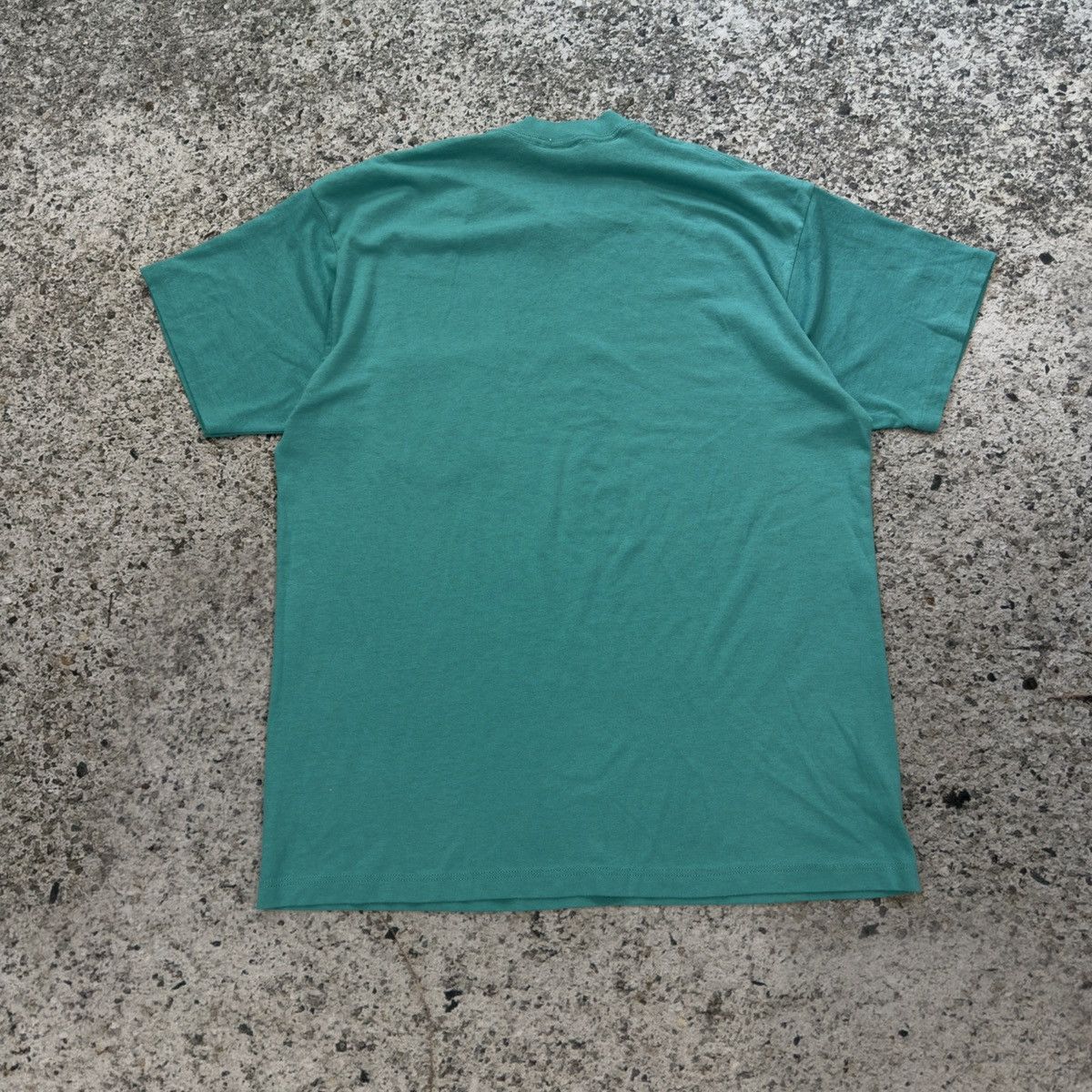Vintage 90s Teal Pocket Shirt Made In USA Paper Thin ERD Grunge Size US XL / EU 56 / 4 - 9 Thumbnail