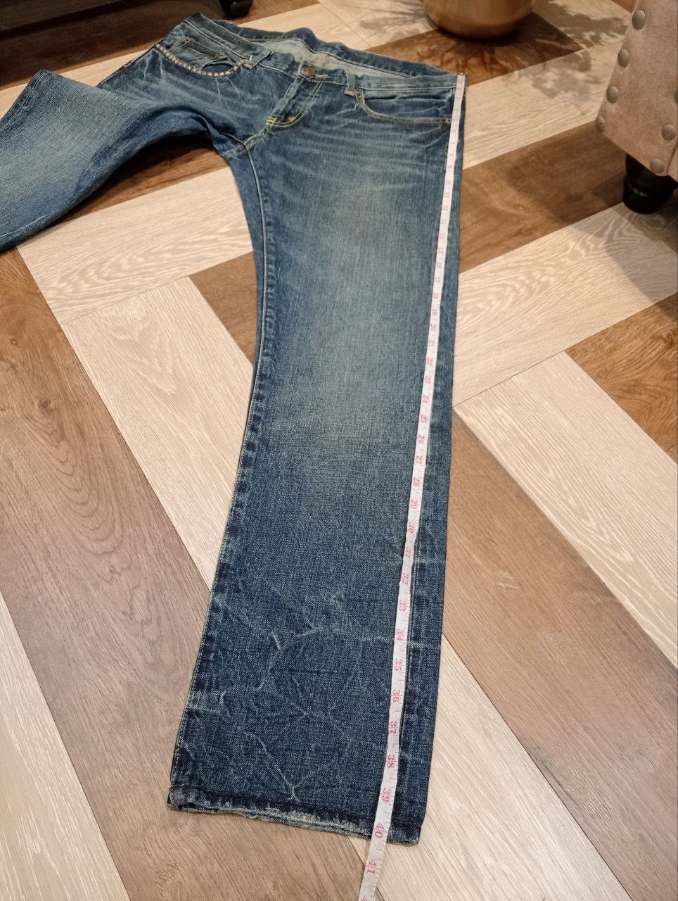 Hysteric Glamour VINTAGE HYSTERIC GLAMOUR DENIM SELVEDGE PANTS Size US 32 / EU 48 - 15 Thumbnail