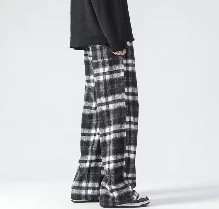 Vintage Streetwear Vintage Retro Wide Leg Lazy Trousers Joggers Size US 31 - 2 Thumbnail