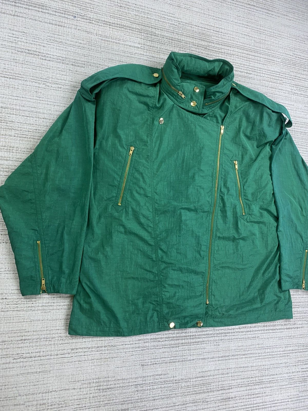 Designer × Jean Charles De Castelbajac × Vintage Vintage Jean-Charles de Castelbajac Rare Design Green Jacket Size US L / EU 52-54 / 3 - 3 Thumbnail