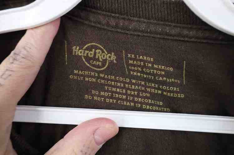 Hard Rock Cafe Vintage Y2K Hard Rock Cafe St Maarten T-Shirt Brown Size US XXL / EU 58 / 5 - 5 Thumbnail