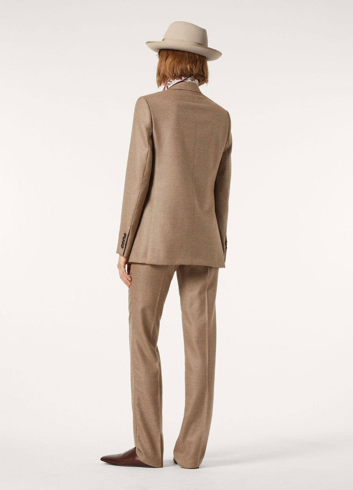 Loro Piana o1srvl11e0526 FAP3807 Double-breasted Jacket in Brown Size L / US 10 / IT 46 - 6 Thumbnail