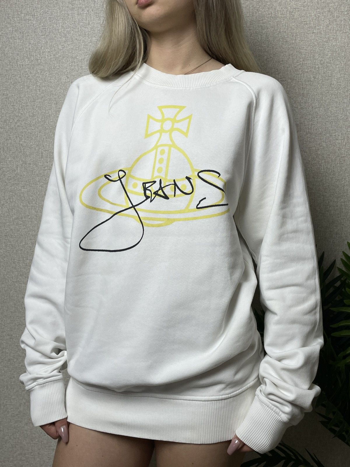 Vivienne Westwood Vivienne Westwood Anglomania Big Logo Crewneck Sweatshirt S Size US S / EU 44-46 / 1 - 1 Thumbnail