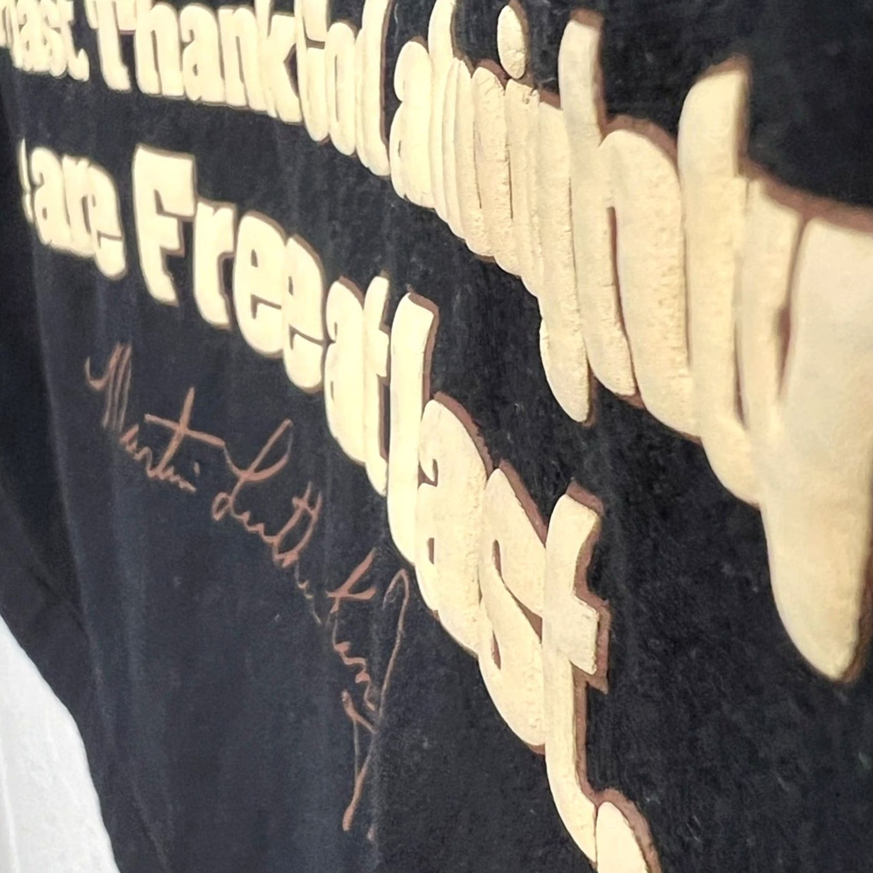 Palace Shoe Palace Martin Luther King MLK I Have A Dream Free At Last LE Shirt SZ XL Men Size US XL / EU 56 / 4 - 4 Thumbnail