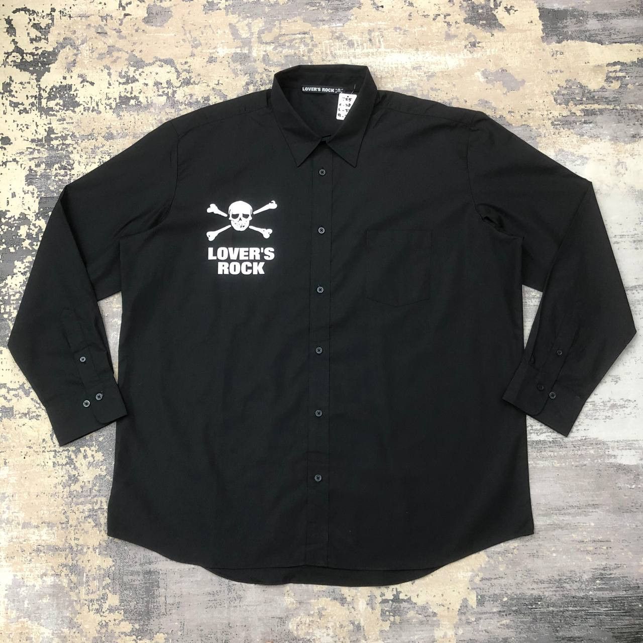 Japanese Brand T25 SUPER LOVER X LOVER'S ROCK SKULL PUNK SHIRTS Size US XL / EU 56 / 4 - 4 Thumbnail