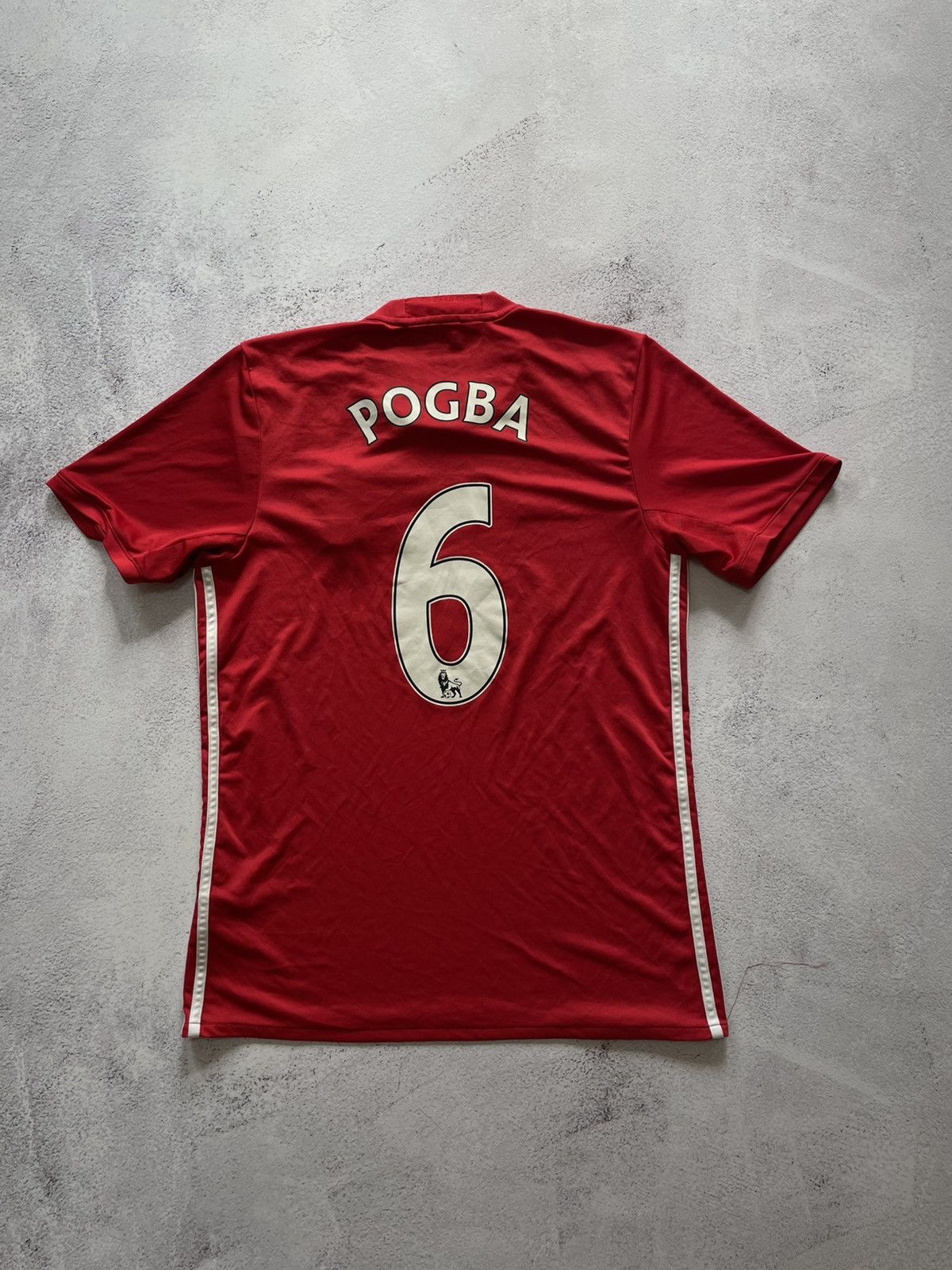 Other MANCHESTER UNITED 2015 2016 FOOTBALL JERSEY #6 Paul Pogba Size US S / EU 44-46 / 1 - 4 Thumbnail