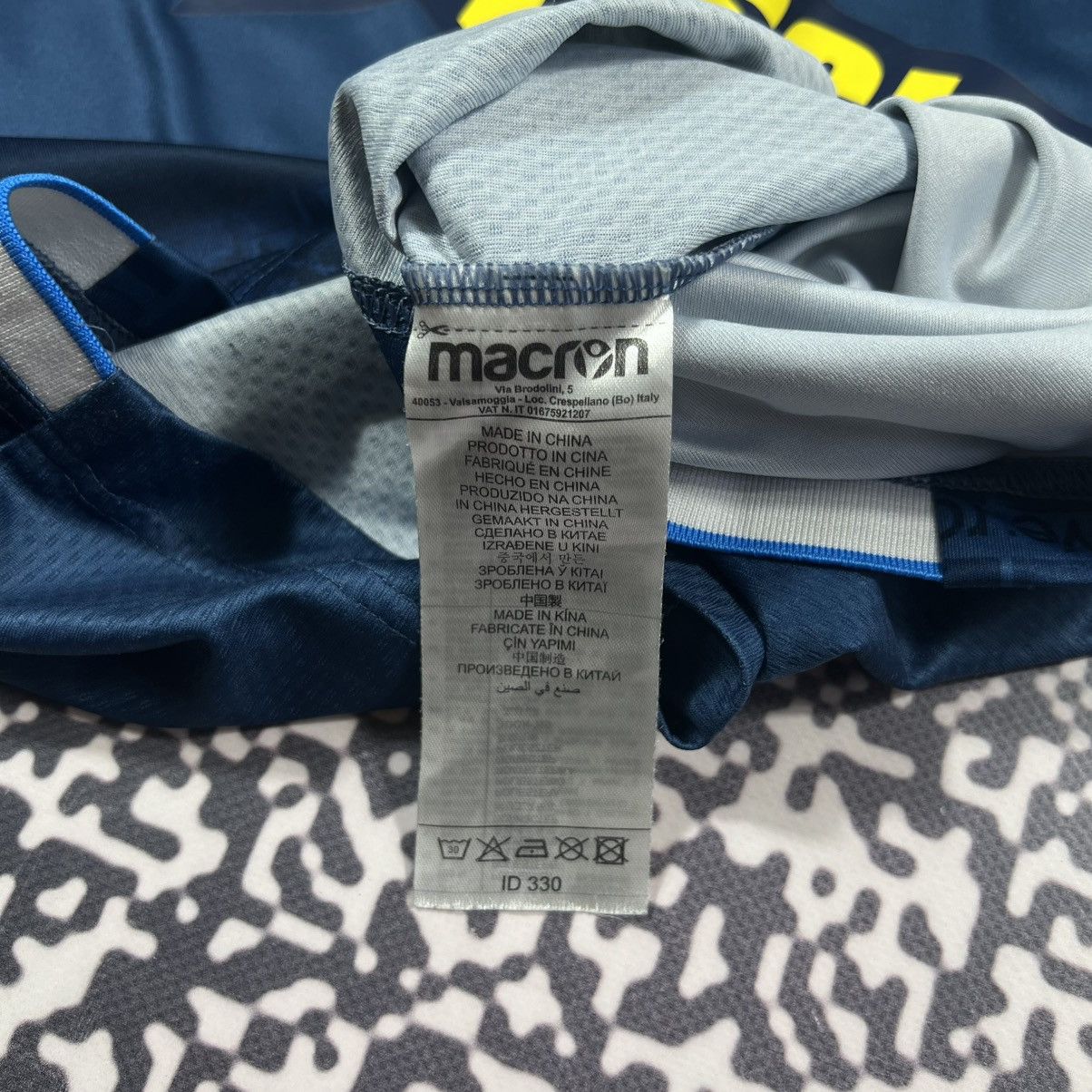Macron Spal Macron 18/19 Soccer Football Jersey Blokecore Style Size US S / EU 44-46 / 1 - 14 Thumbnail