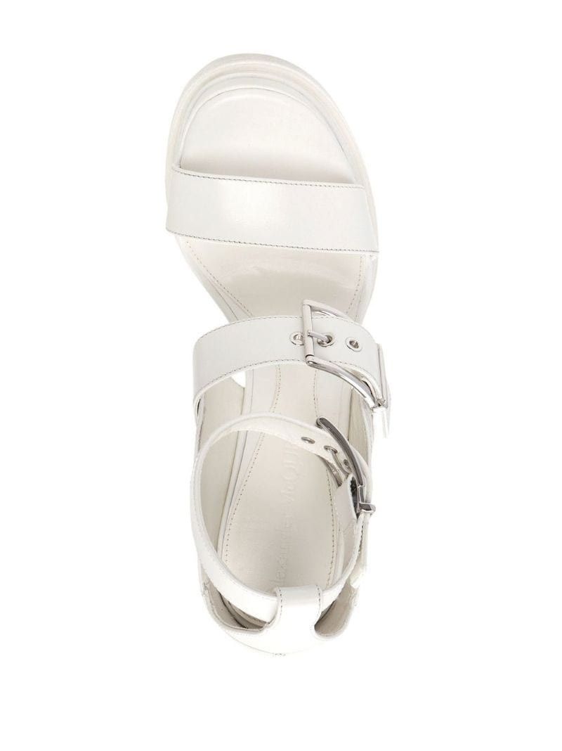 Alexander McQueen o1y0225 Sandals in White Size US 7 / IT 37 - 4 Thumbnail