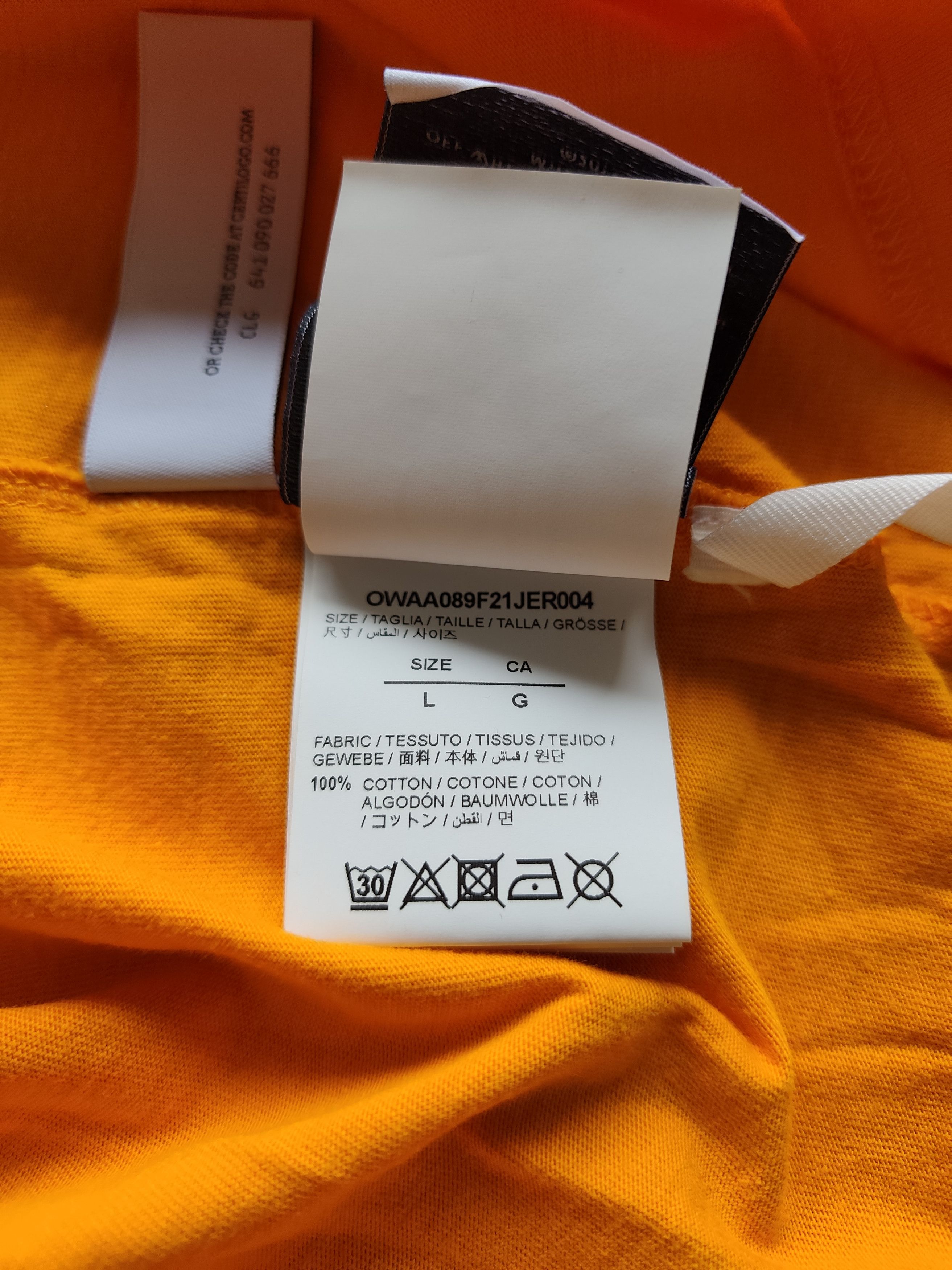 Off-White Off-White "Logo Print" Size US L / EU 52-54 / 3 - 7 Thumbnail