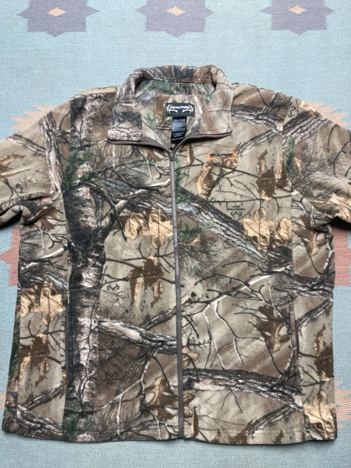Vintage Vtg realtree camo fleece jacket soft camouflage hunting XL Size US XL / EU 56 / 4 - 2 Thumbnail