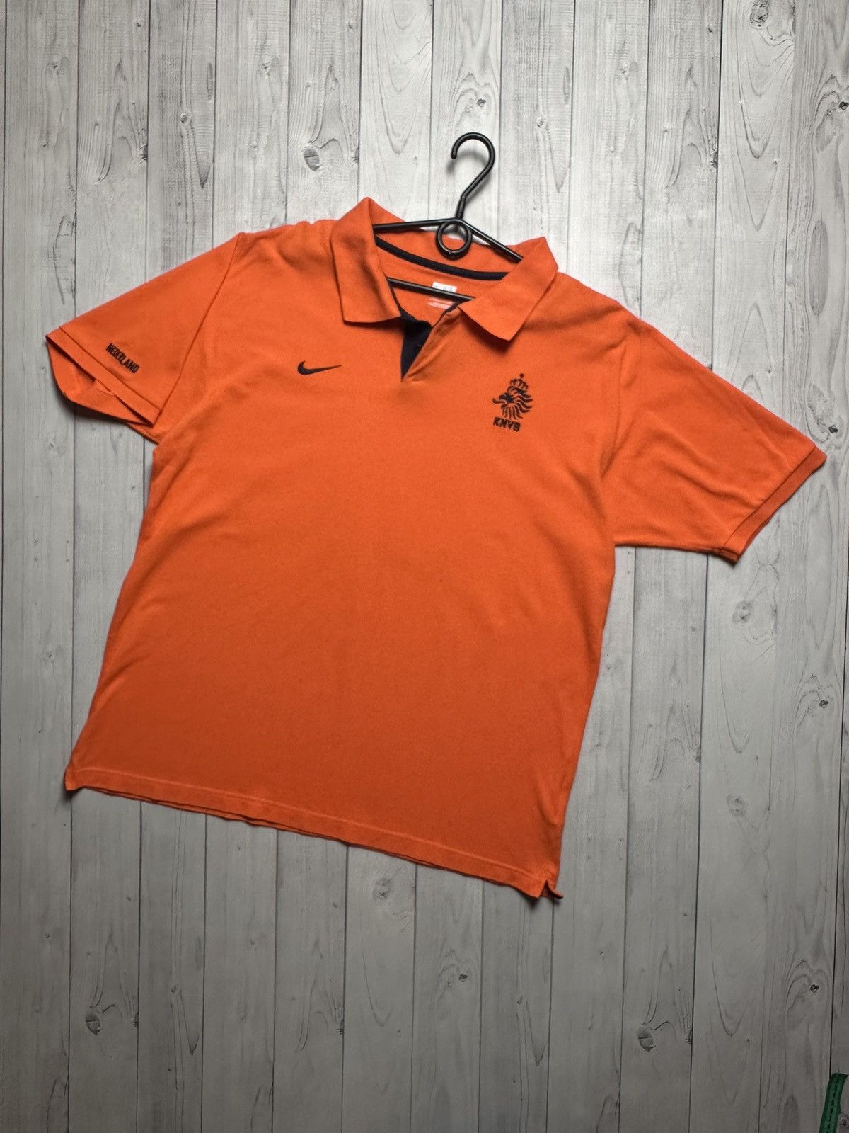 Vintage Vintage Nike Nederland soccer polo Holland size XXL Size US XXL / EU 58 / 5 - 1 Thumbnail