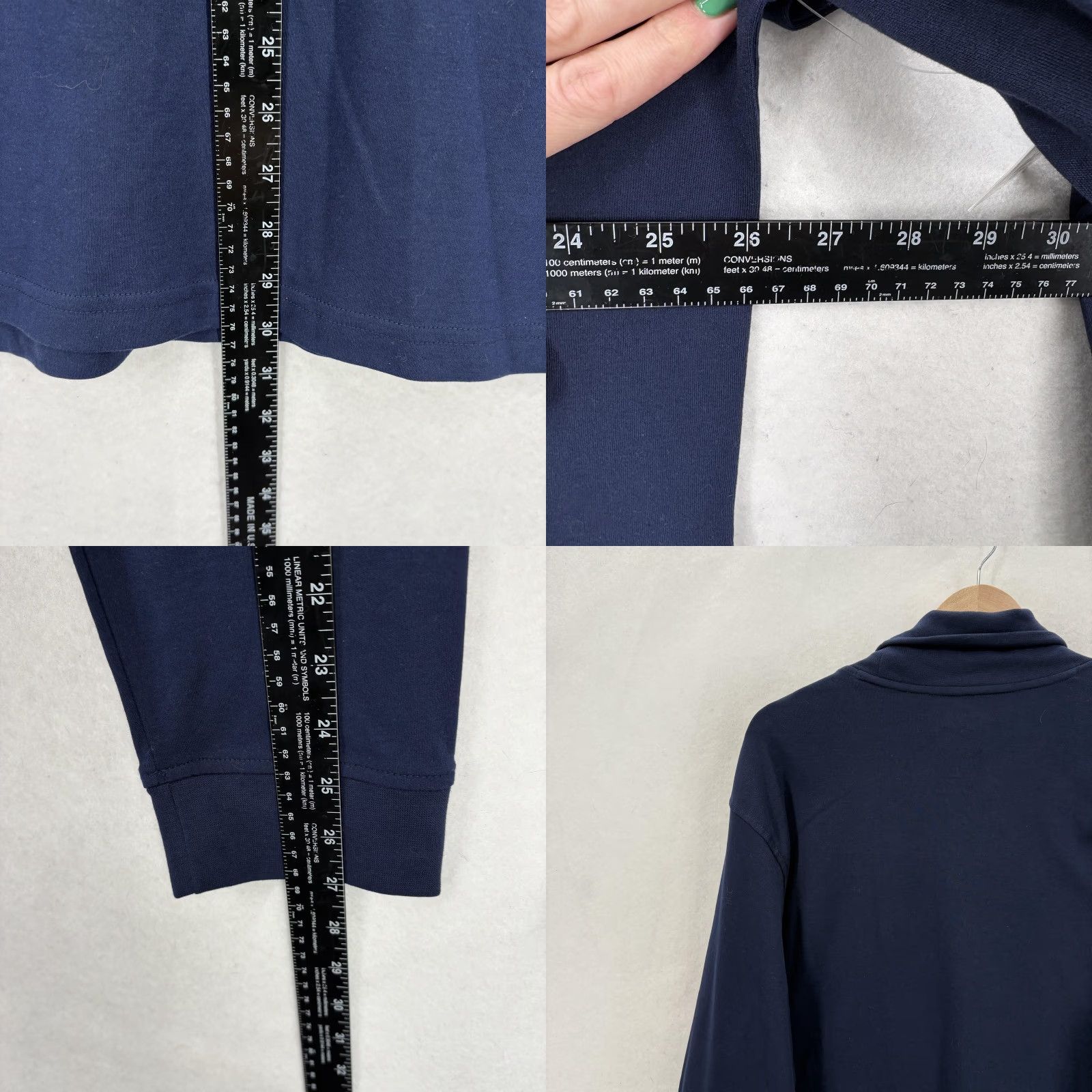 Croft & Barrow Croft & Barrow Shirt Mens XL Blue Turtleneck Long Sleeve Tagless NWT Extra Soft Knit Winter Wool Free? Size US XL / EU 56 / 4 - 8 Thumbnail