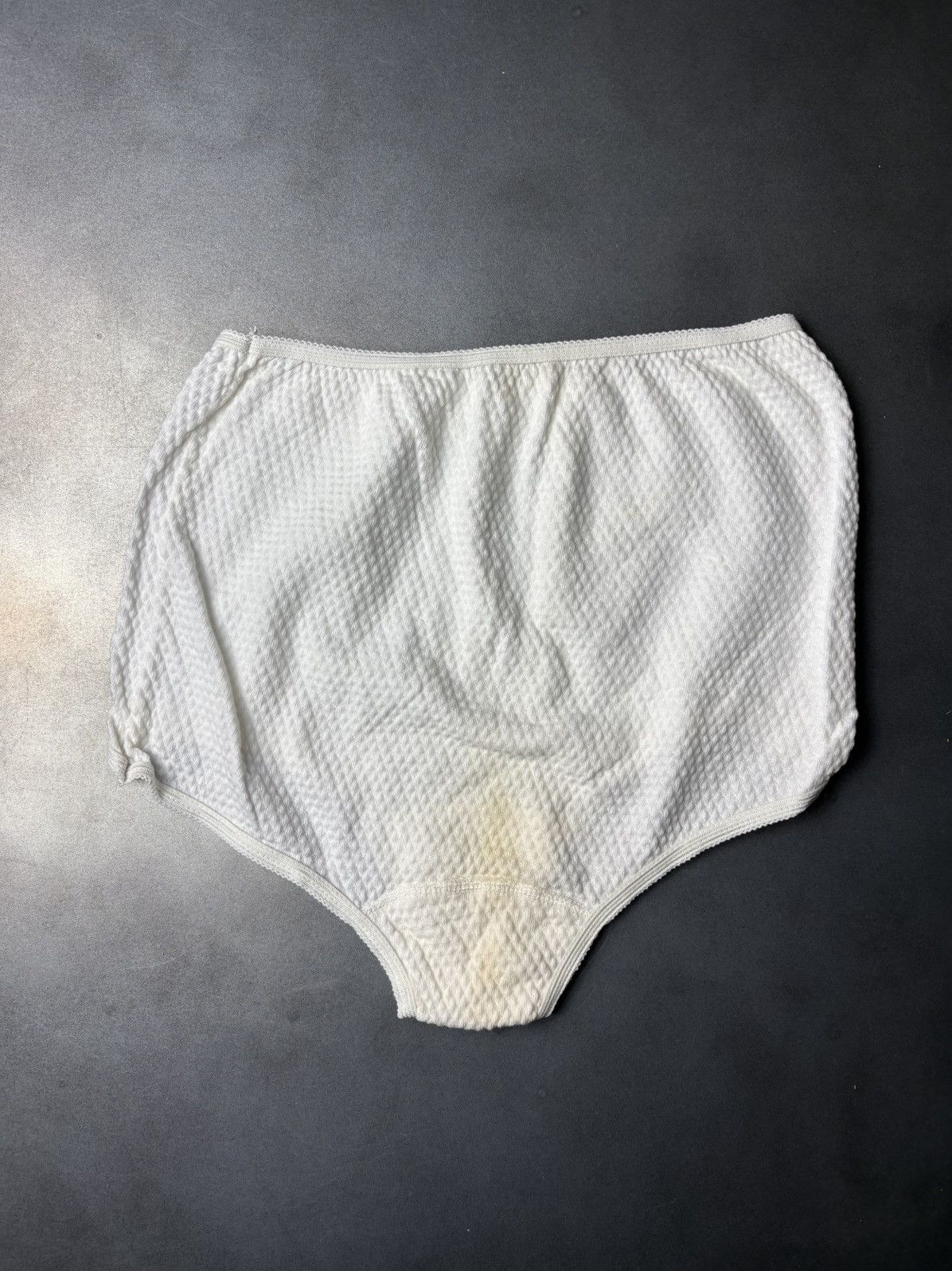 Other × Vintage Lot of 3 1970s Panties 3d Knit Ruffle Texture Underwear 70s Size ONE SIZE - 13 Thumbnail