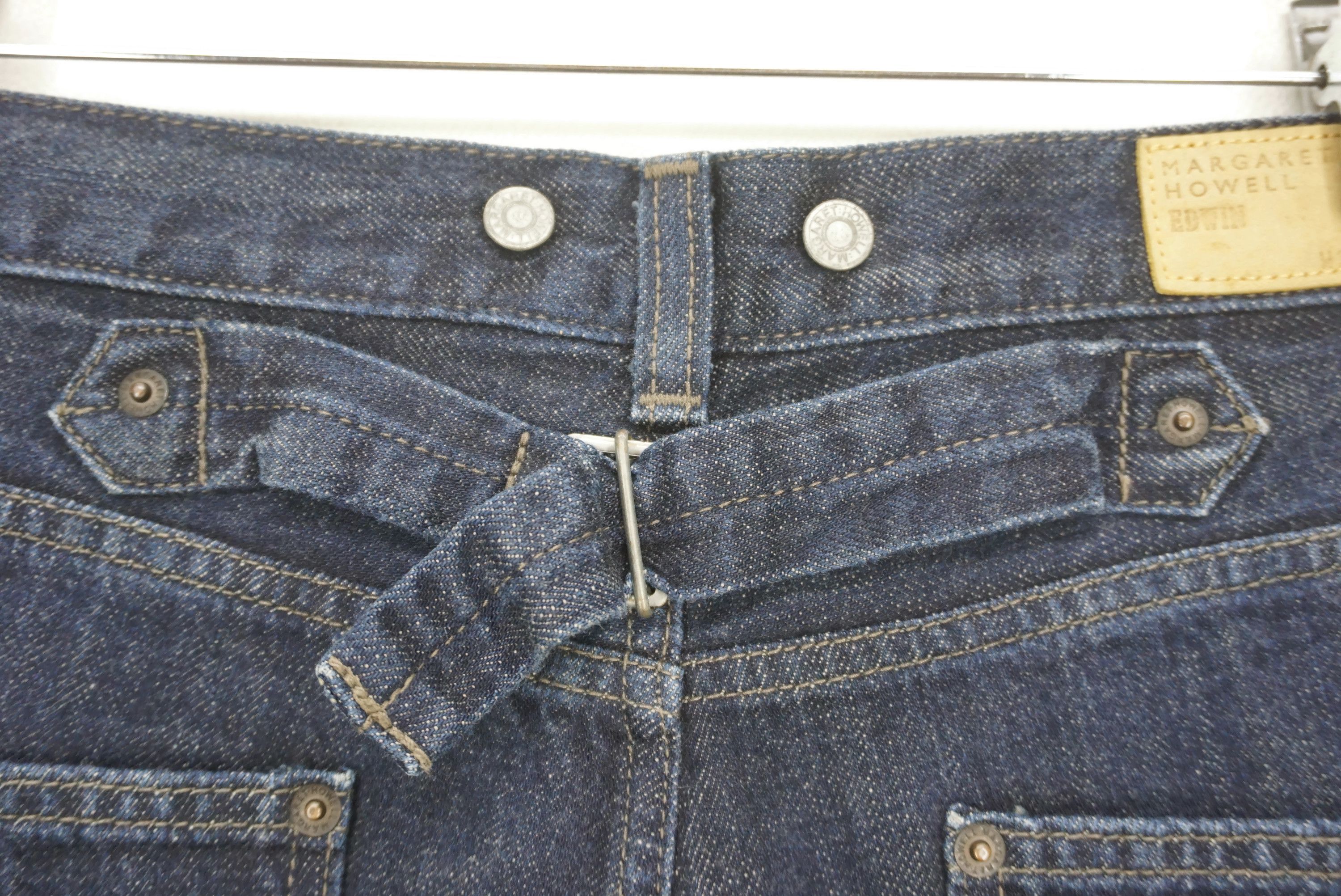 Margaret Howell Edwin Selvedge Jeans fit W28xL20.5 Cropped Denim Jorts Size 26" / US 2 / IT 38 - 11 Thumbnail
