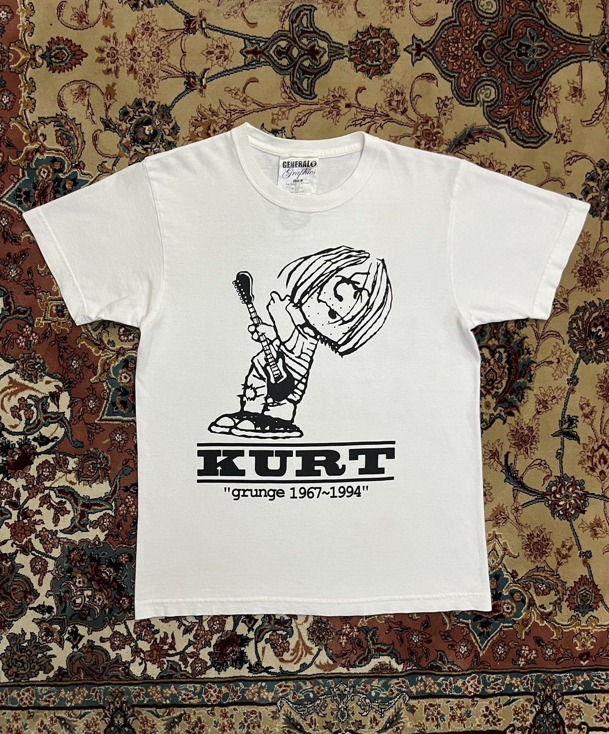 Kurt Cobain x Snoopy Charlie Brown Nirvana T-Shirt