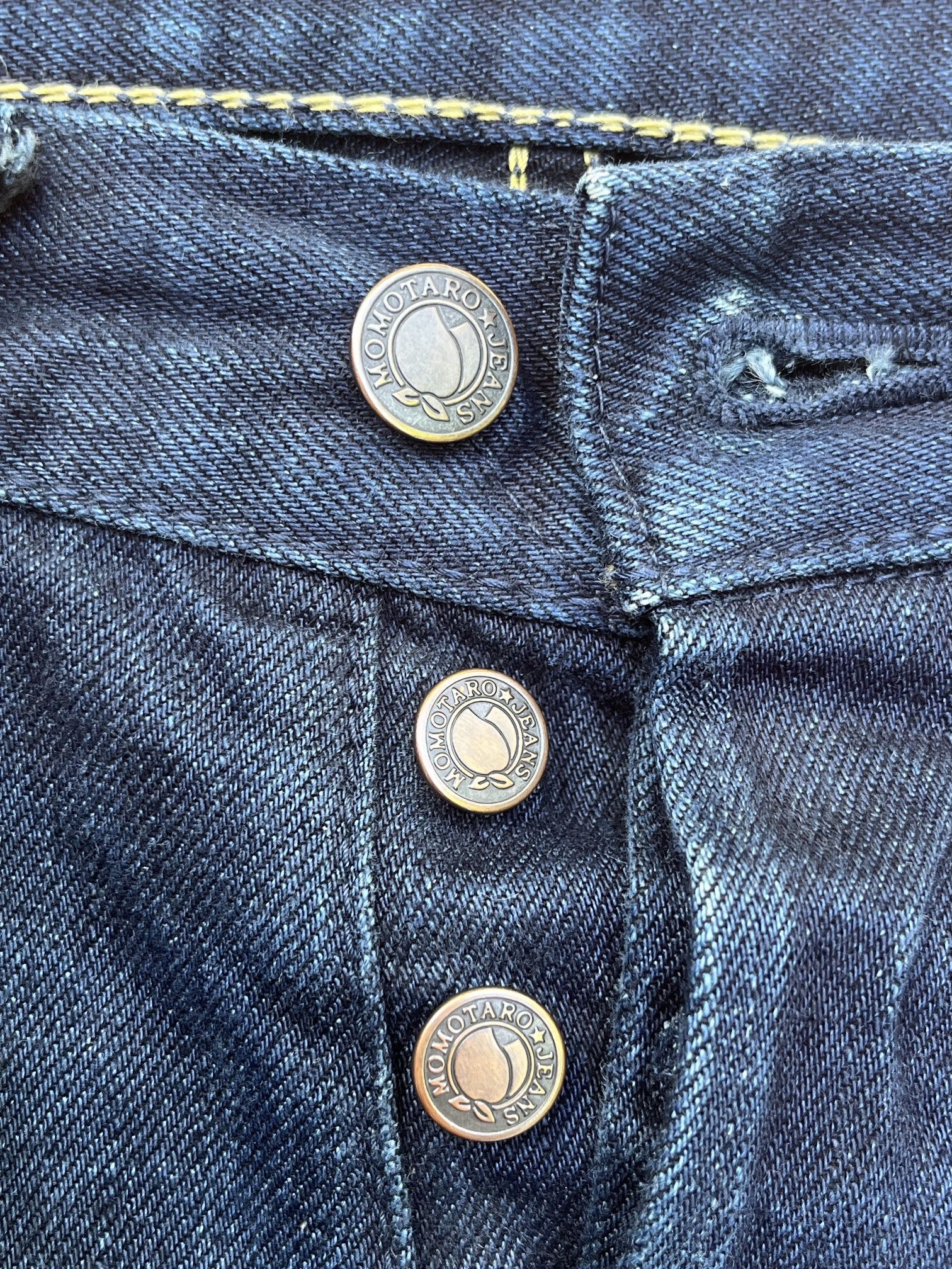 Momotaro Jeans Momotaro x Blue Owl Grand Indigo 14oz Selvedge Denim Size US 28 / EU 44 - 2 Thumbnail