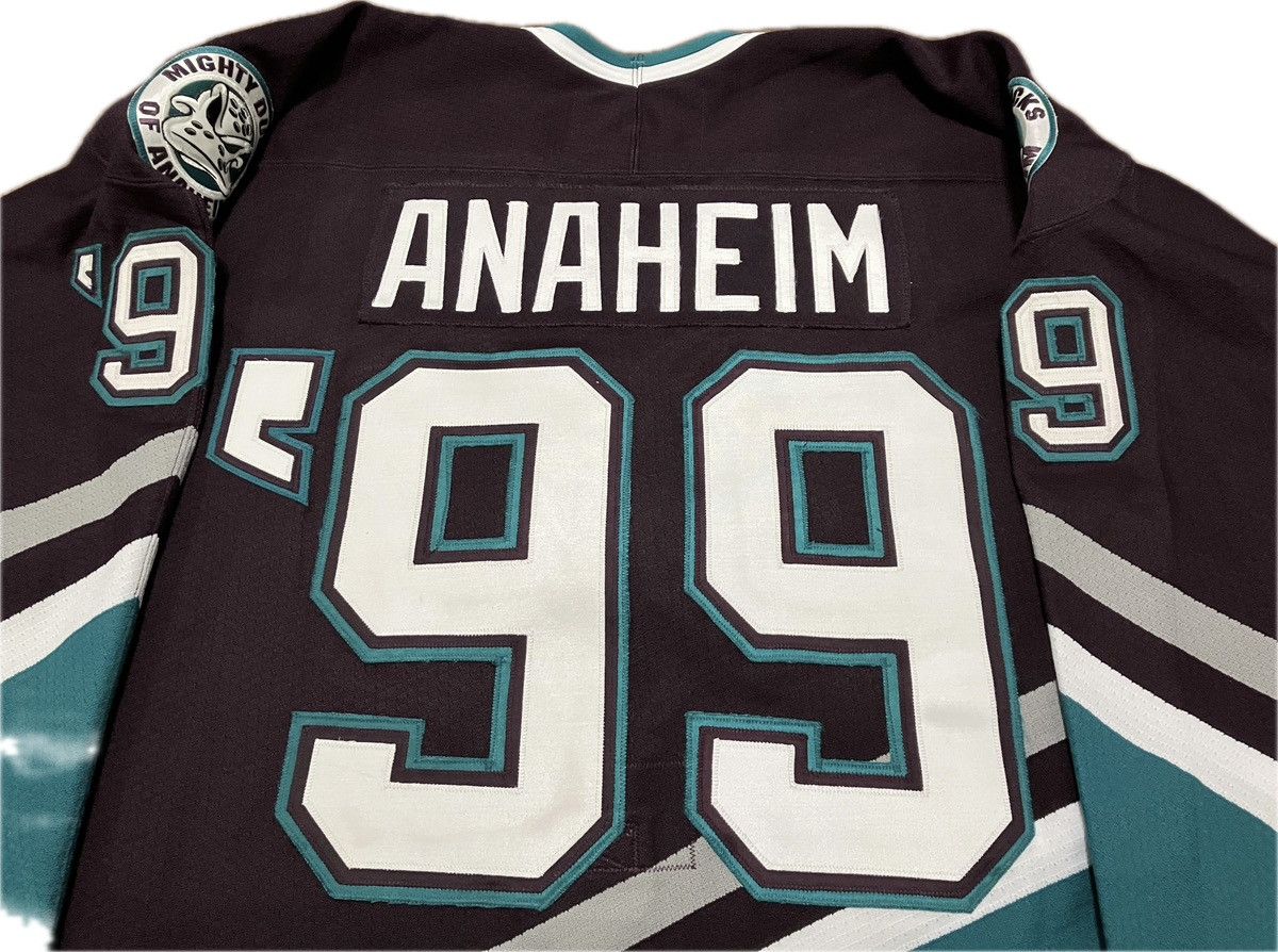 NHL Anaheim Mighty Ducks Pro Player Authentic NHL Hockey Jersey Size US XXL / EU 58 / 5 - 5 Thumbnail