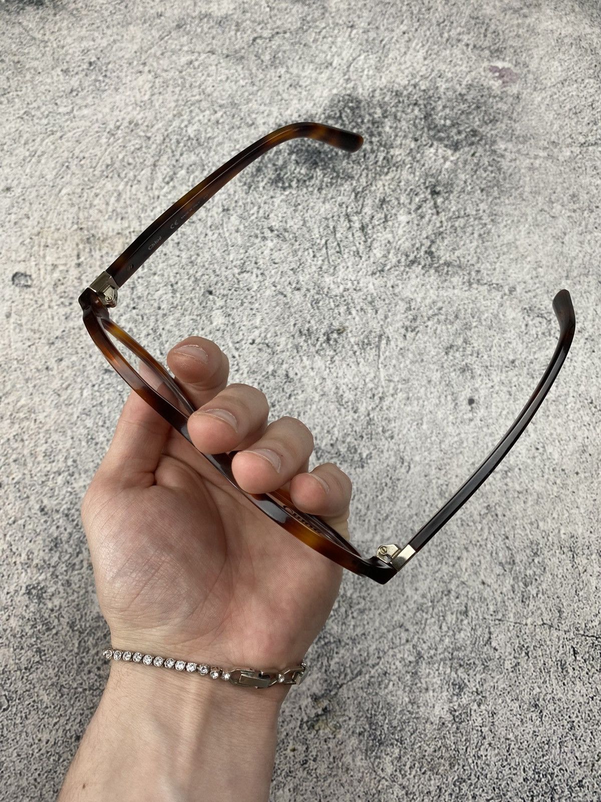 Chloe Rare Chloe Round Tortoise Optical Glasses Frames Size ONE SIZE - 6 Thumbnail