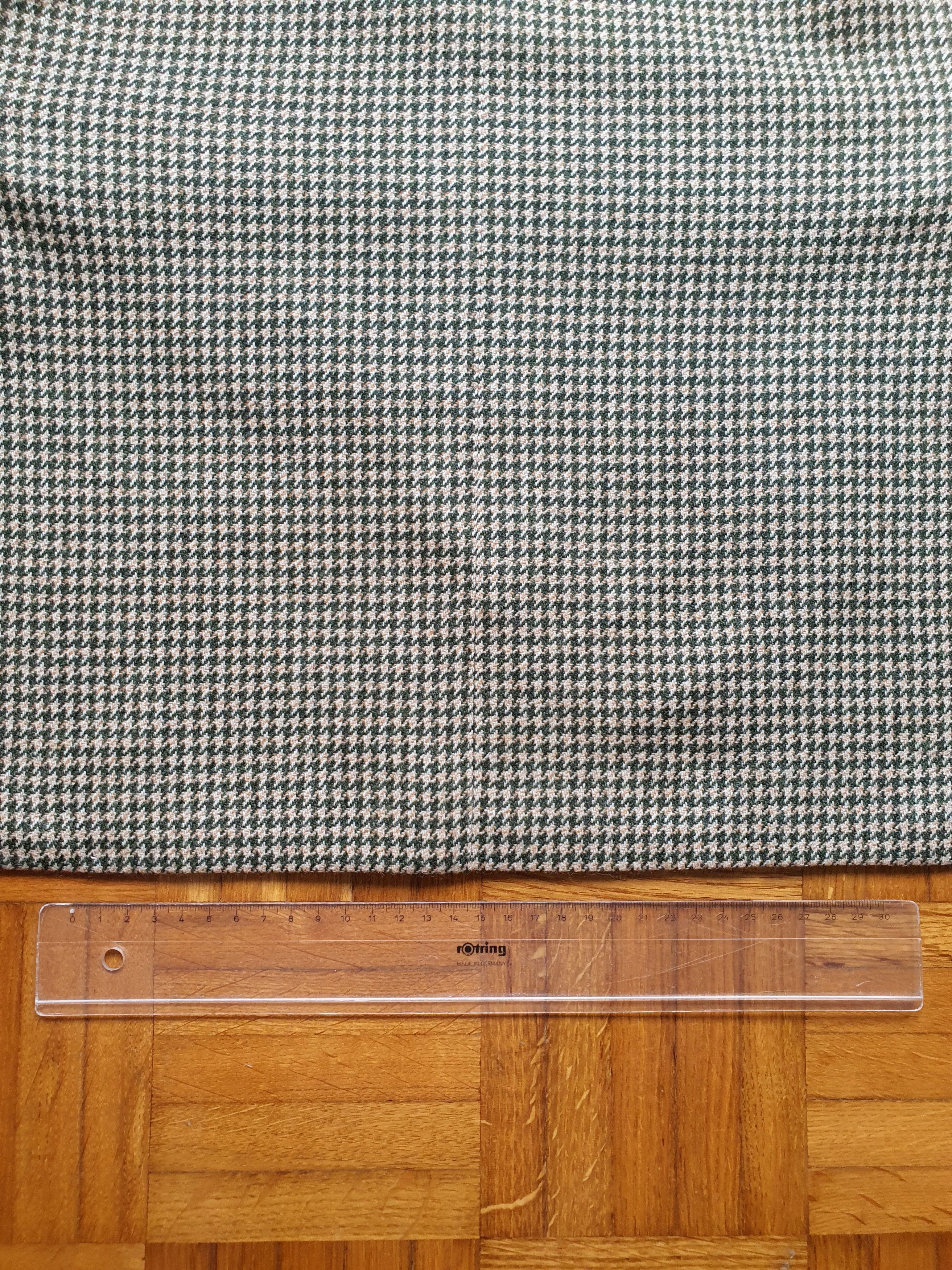 Cesare Attolini 100% Cashmere Houndstooth Sports Coat Jacket - Sz IT 56 Size 46R - 10 Thumbnail