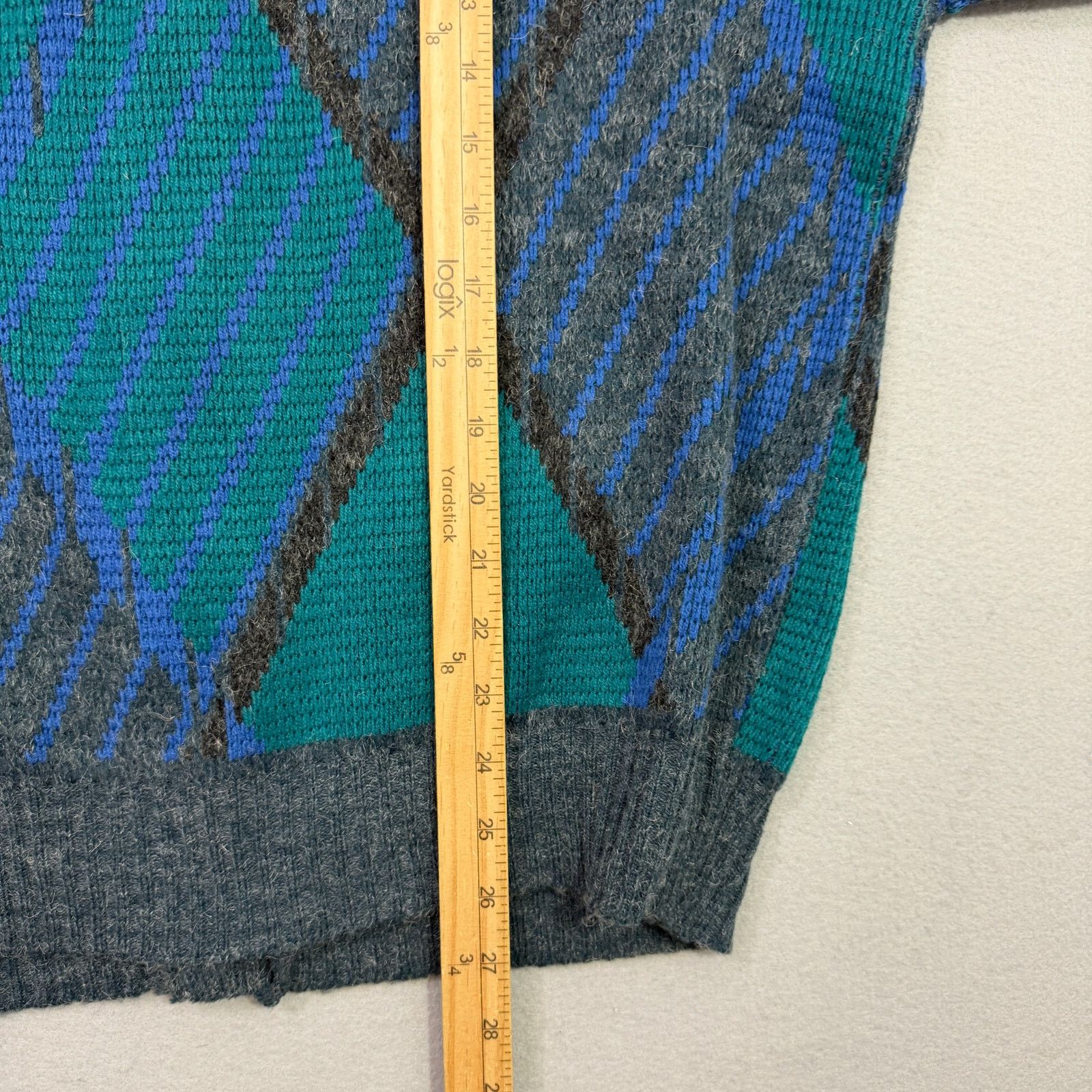 Vintage Vintage Chapel Hill Cardigan Sweater Men's XL Geometric Knit Size US XL / EU 56 / 4 - 8 Thumbnail