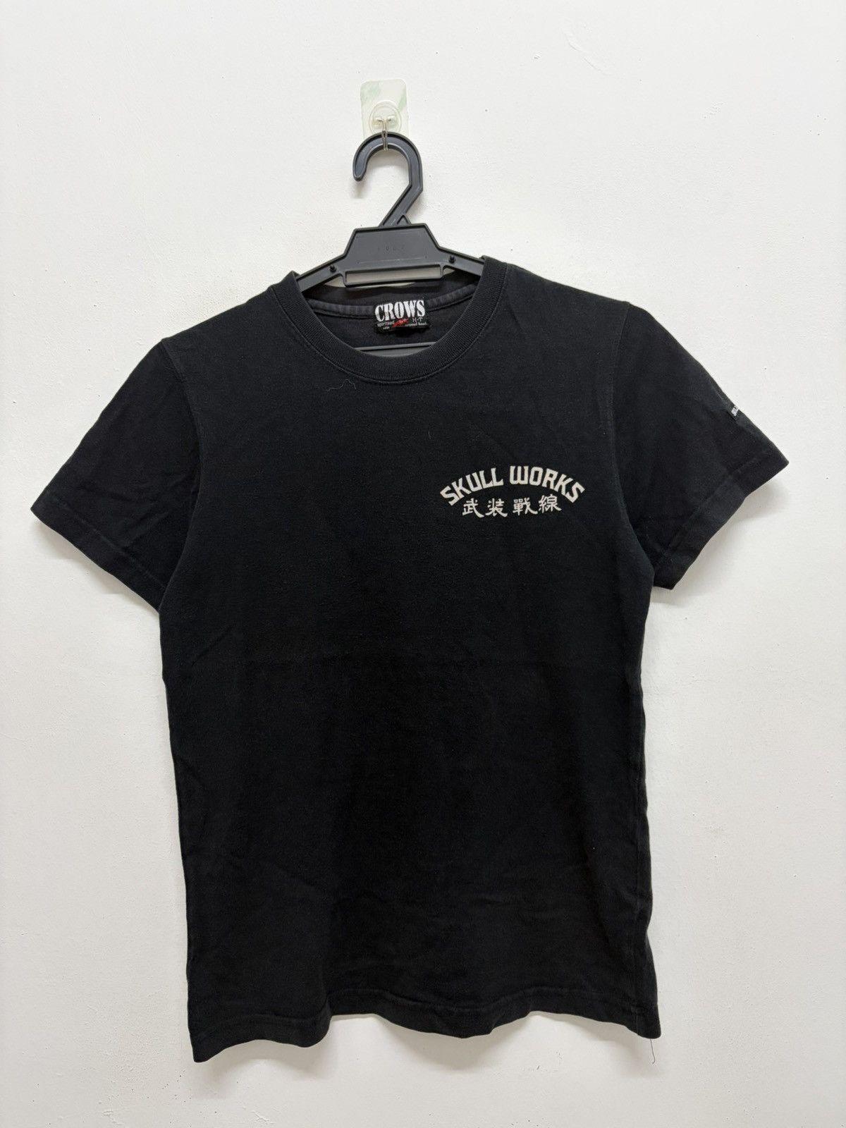 Japanese Brand CROWS 🇯🇵 SKULL WORKS JET MOON EMBROIDERED SKULL CROSSBONE Size US S / EU 44-46 / 1 - 2 Thumbnail