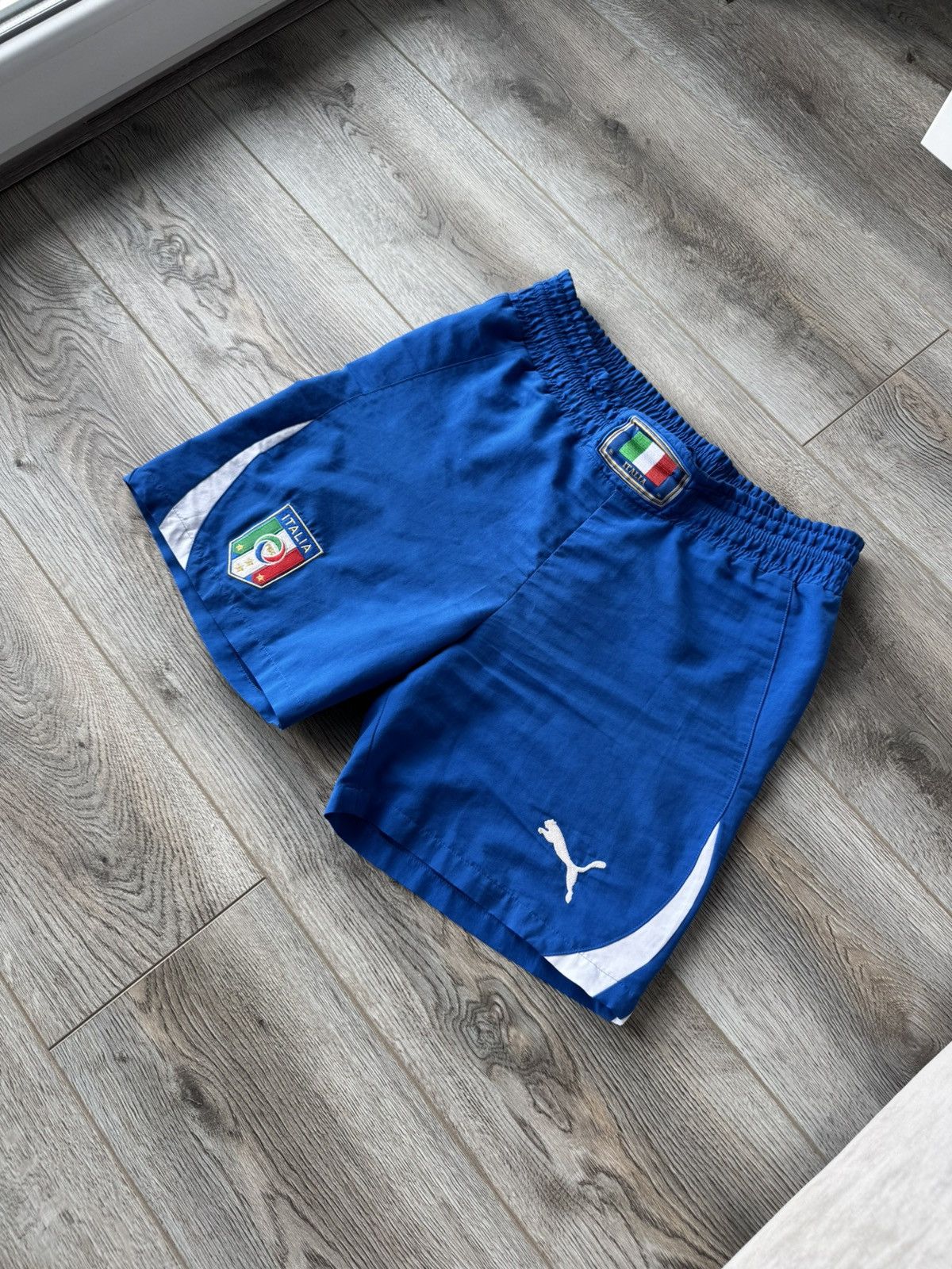 Puma Vintage Puma Italia Soccer Shorts Italy Size US 30 / EU 46 - 2 Thumbnail