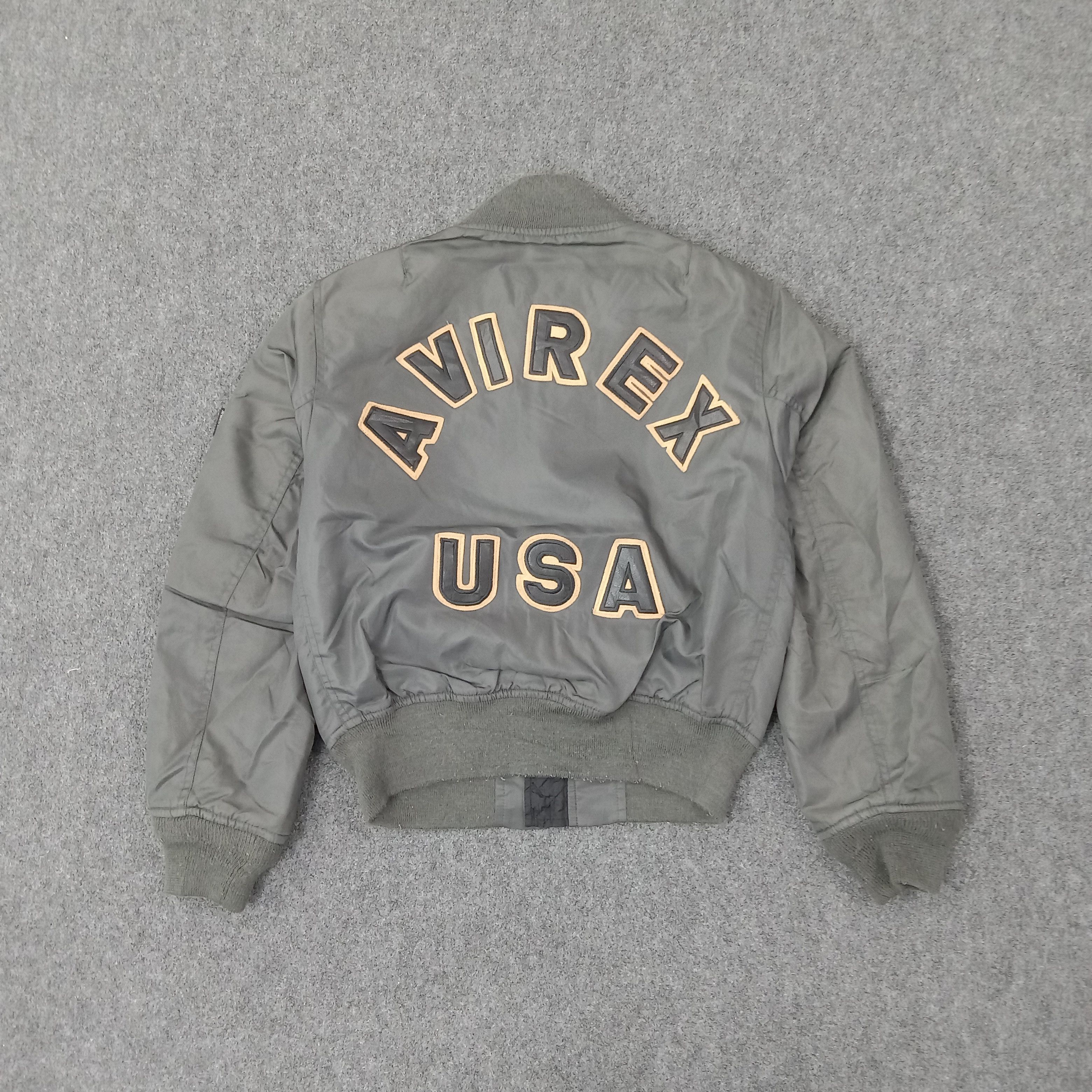 Avirex Avirex USA American Bombers Jacket C256N5 Size US XS / EU 42 / 0 - 1 Thumbnail