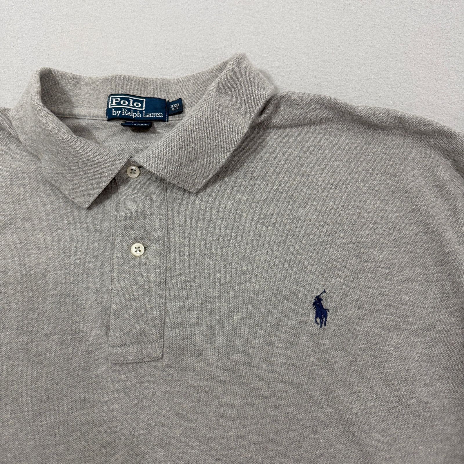 Polo Ralph Lauren Vintage Polo Ralph Lauren Long Sleeve Polo Shirt 3XB Big Size US XXL / EU 58 / 5 - 3 Thumbnail